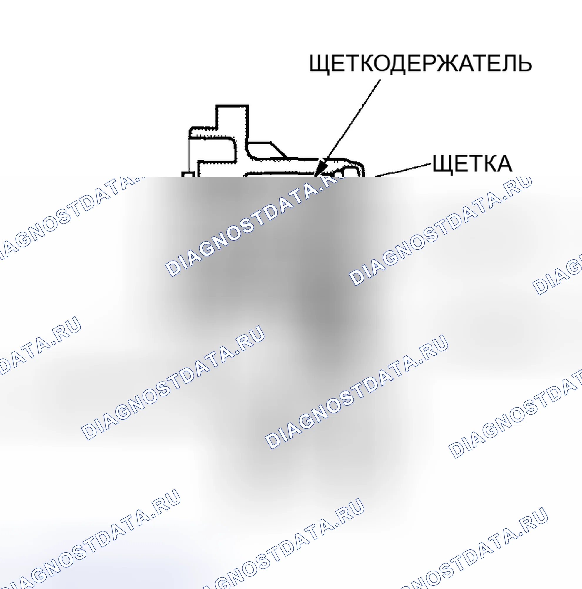 Рис. 42: Датчик положения дроссельной заслонки (Tp). Honda Insight I