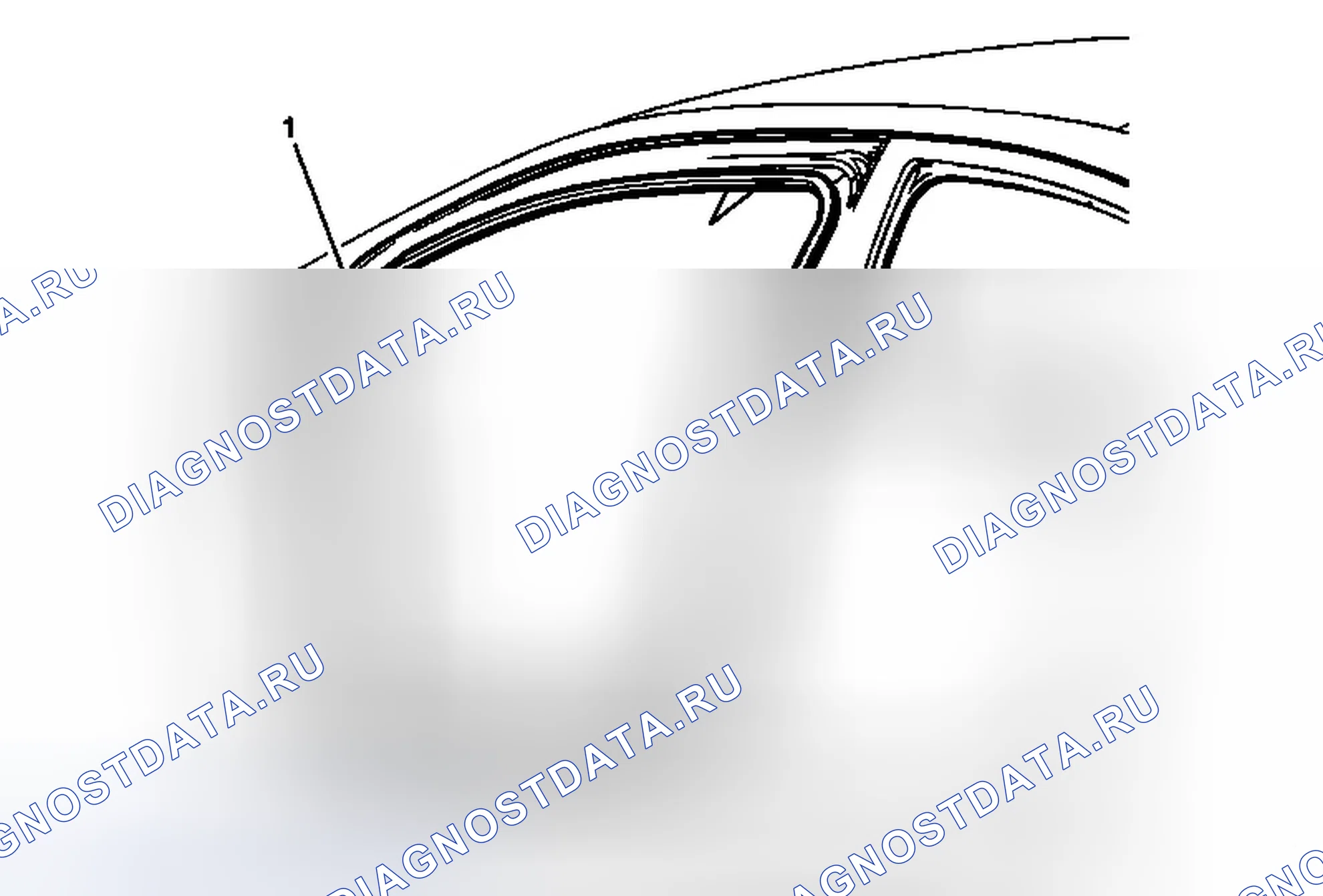 Рис. 44: Замена передней боковой двери - боковая сторона кузова. Chevrolet Volt I