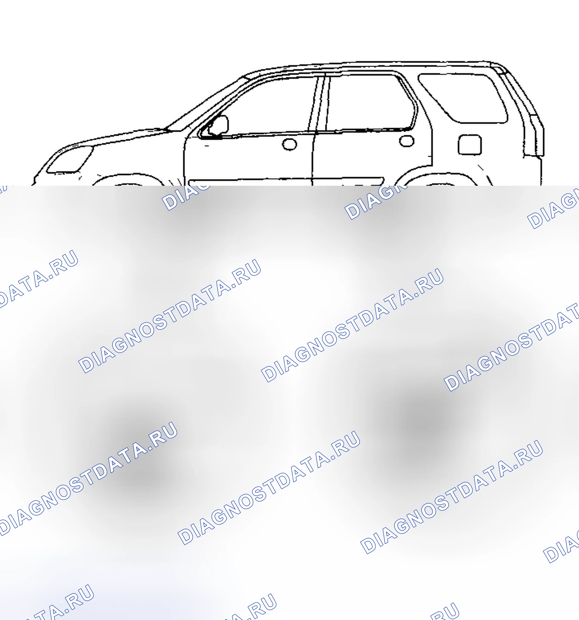Рис. 63: Запуск и ускорение на передаче заднего хода (режим 4WD). Honda CR-V II рестайлинг