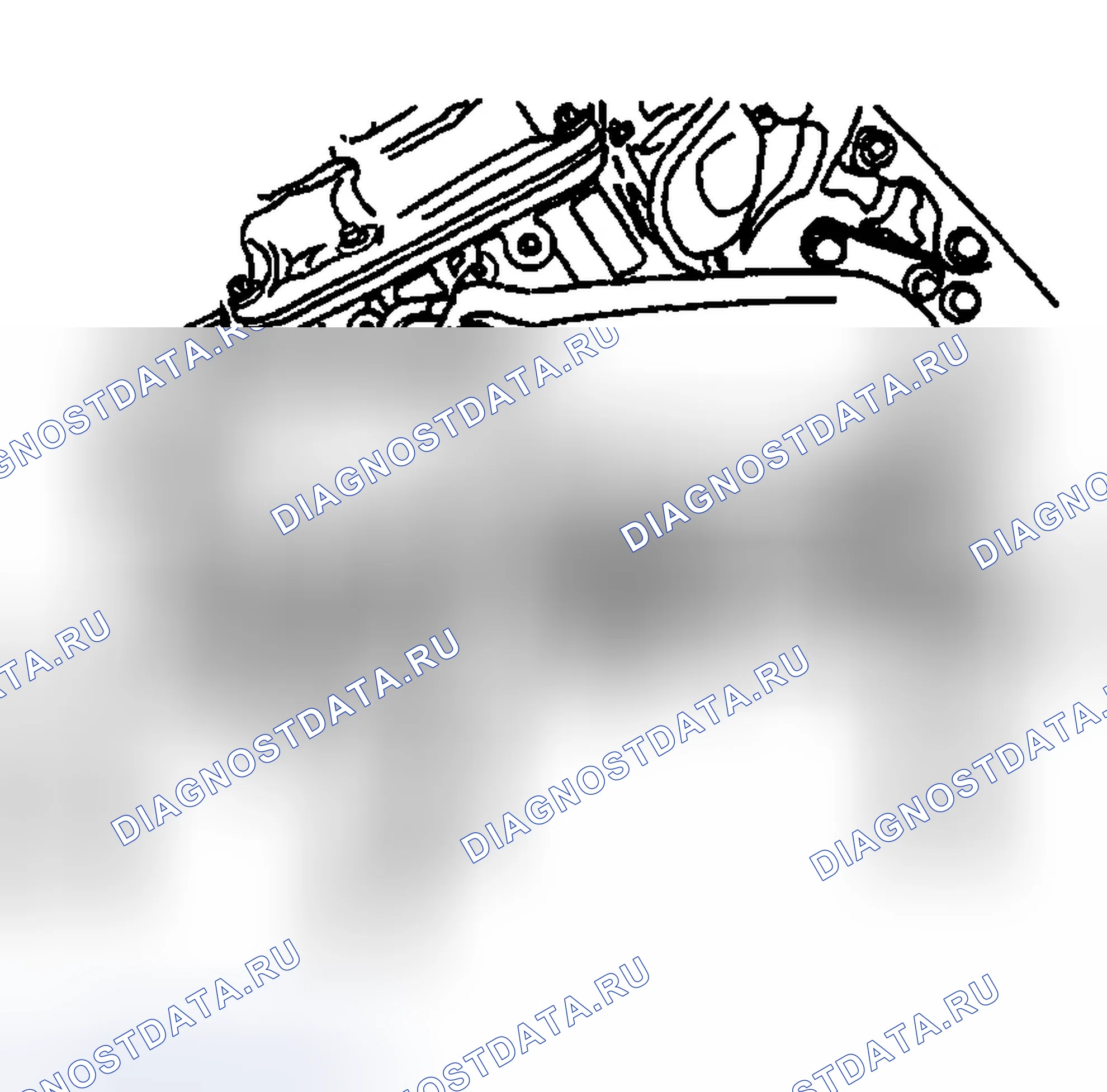 Рис. 12: Порядок демонтажа. Chevrolet Silverado 2500 