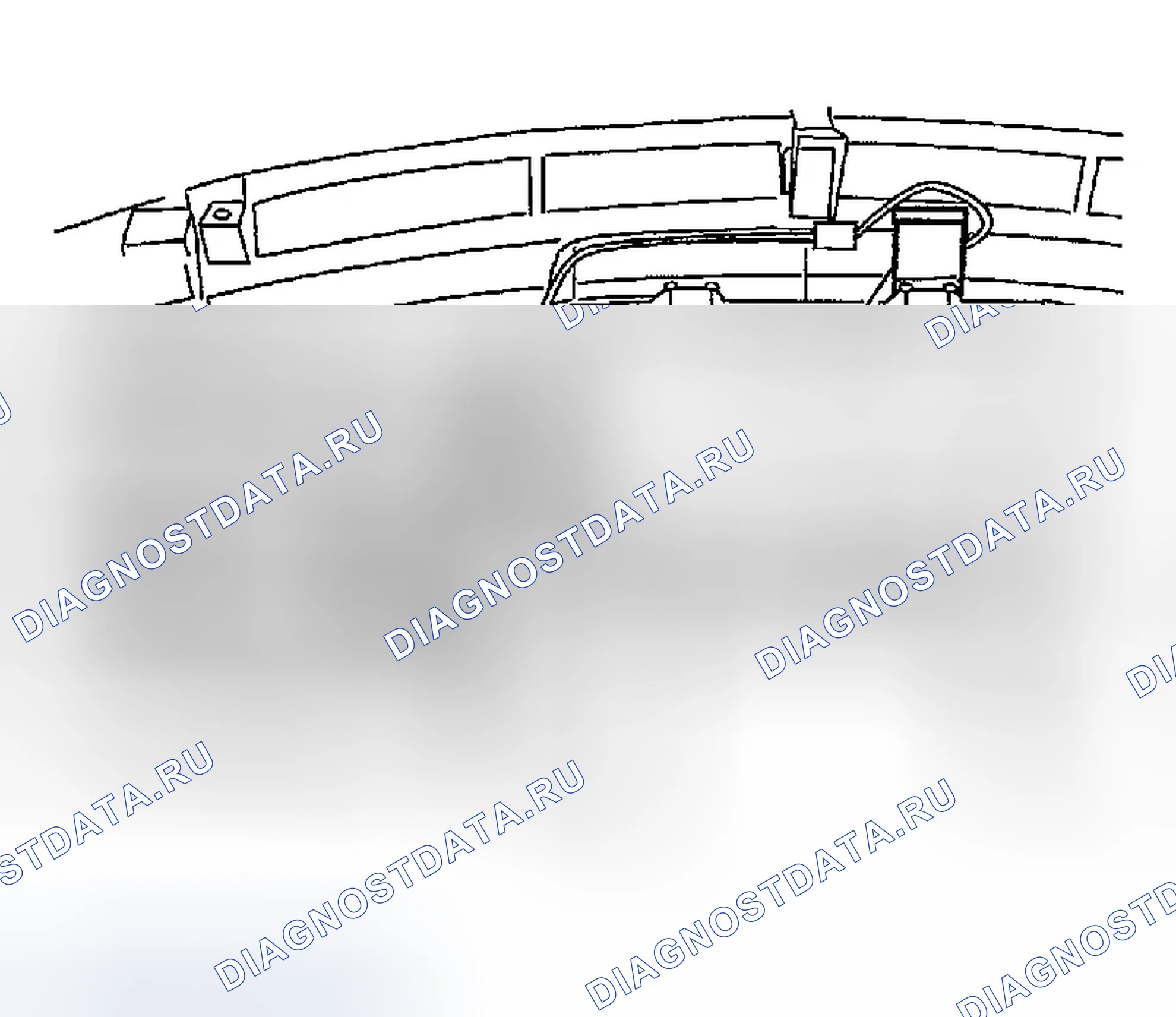 Рис. 320: Снятие и установка антенны GPS. Infiniti G35 III