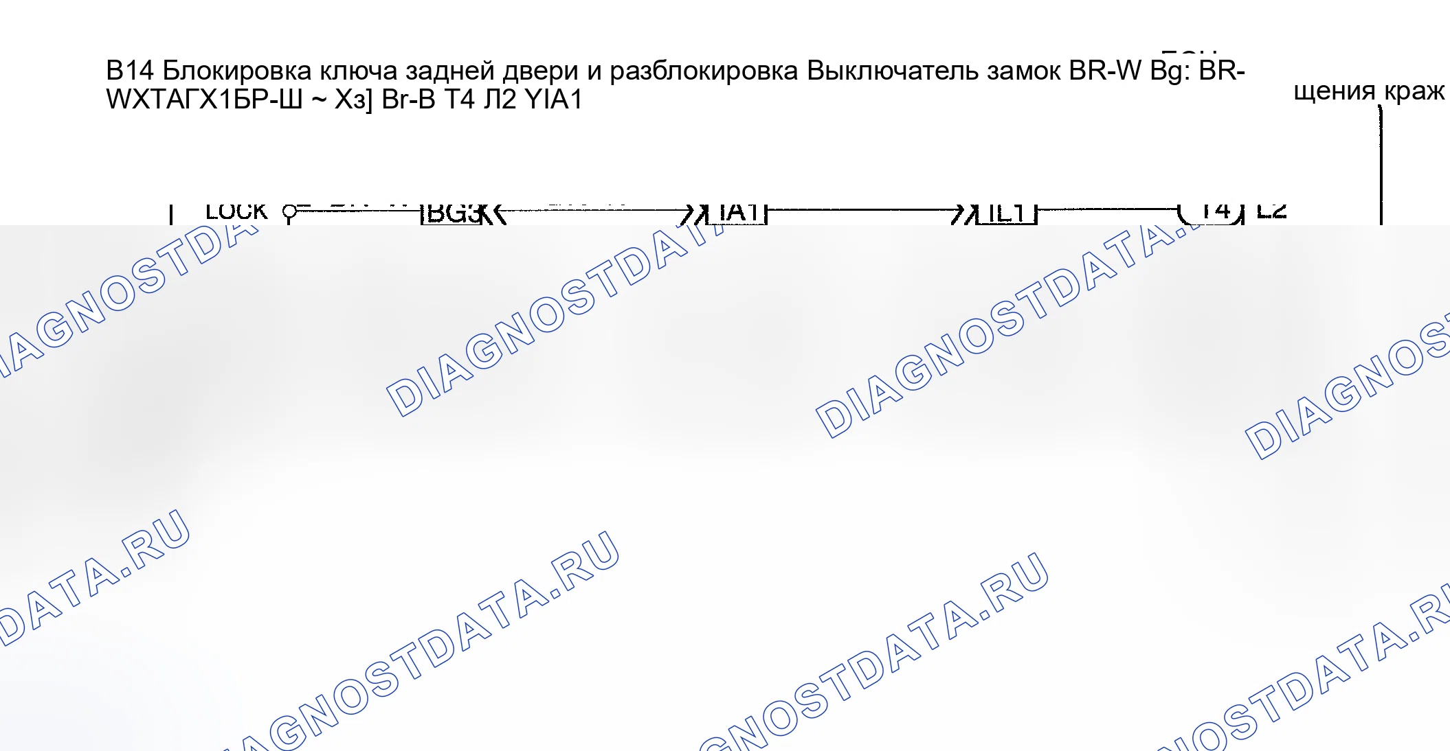 Рис. 146: электросхема. Toyota Highlander I