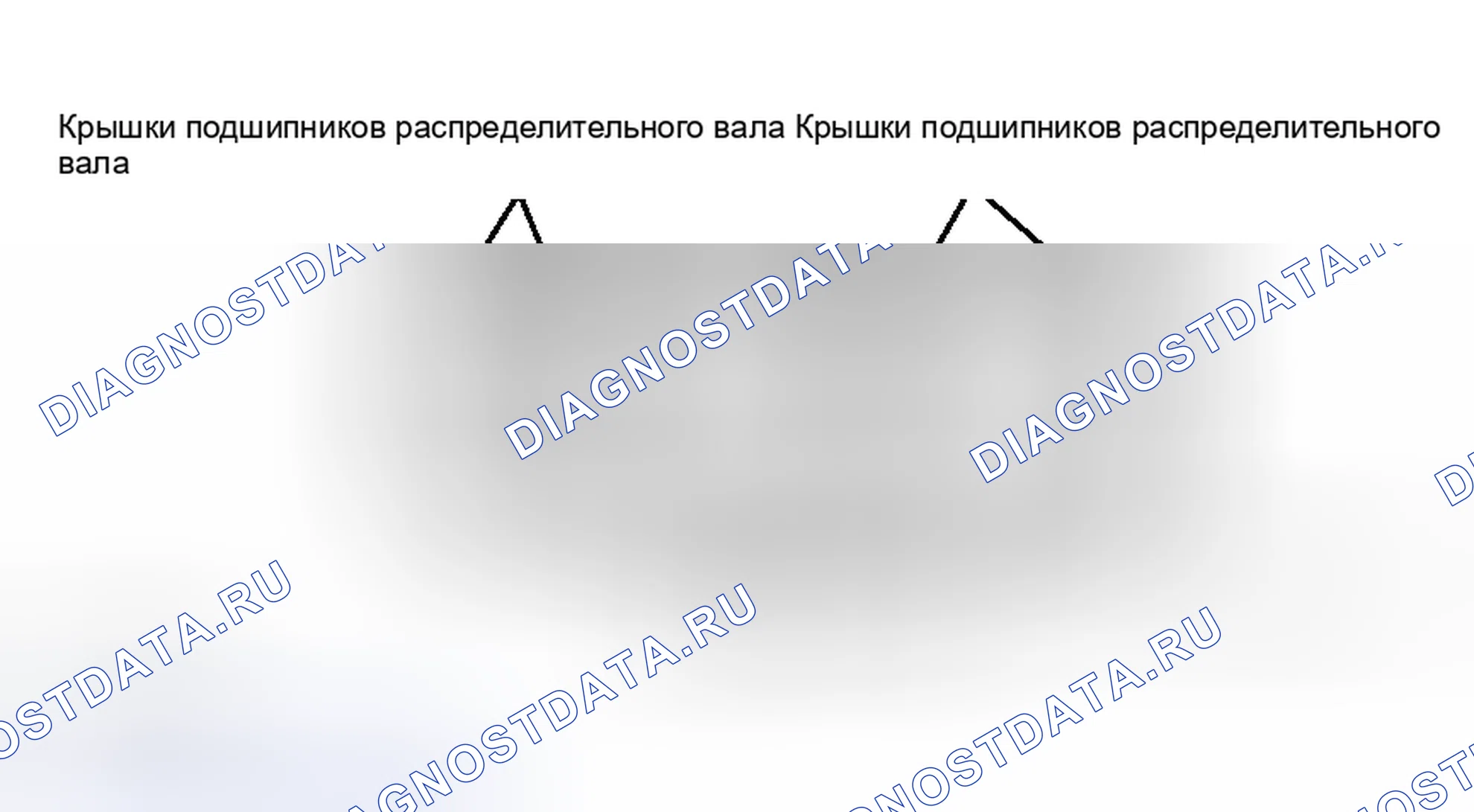 Рис. 3: Последовательность затяжки головки цилиндров. Land Rover Range Rover V