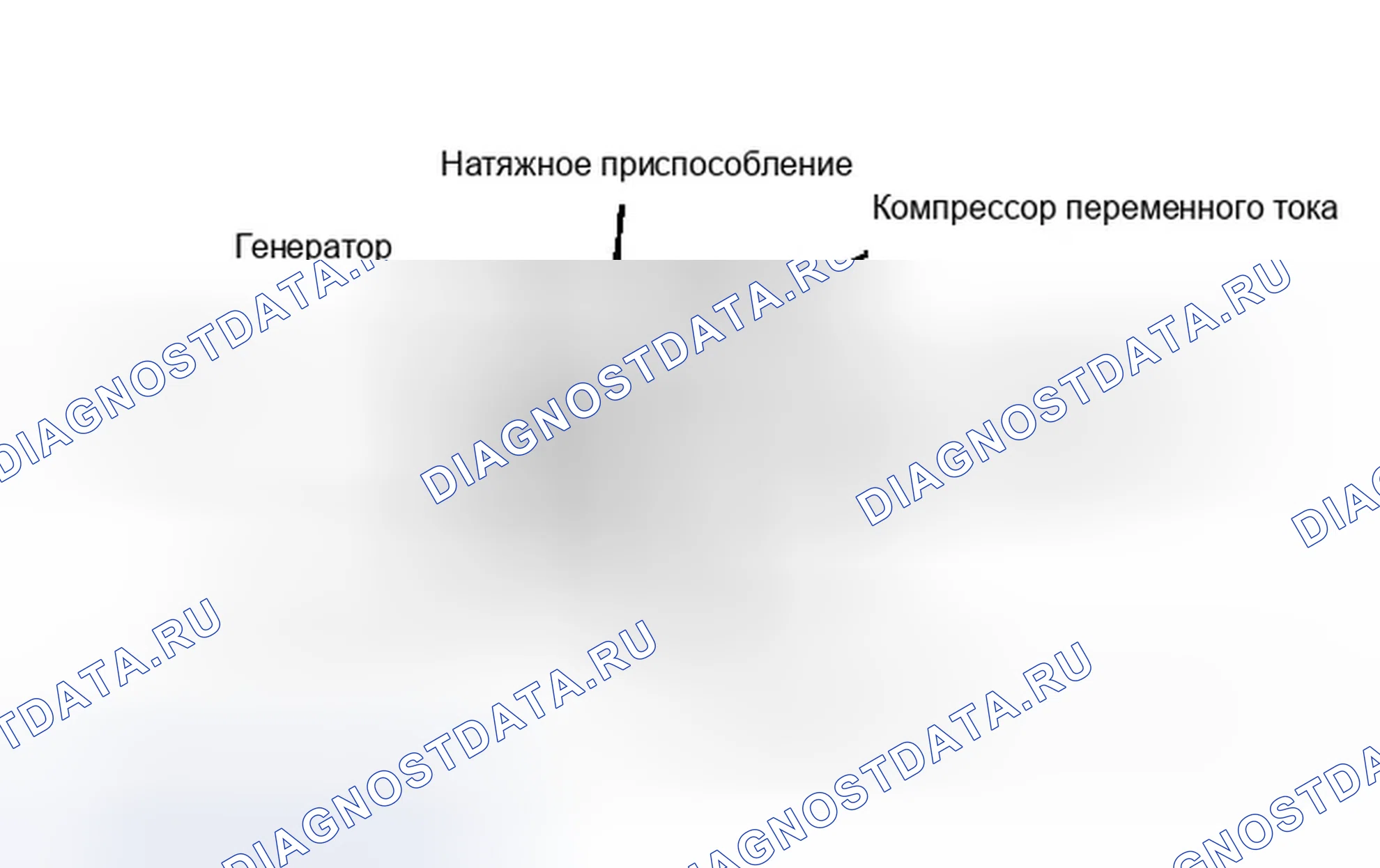 Рис. 12: ПРОКЛАДКА СЕРПАНТИННОГО РЕМНЯ (MUSTANG 5.0L). Ford Thunderbird X