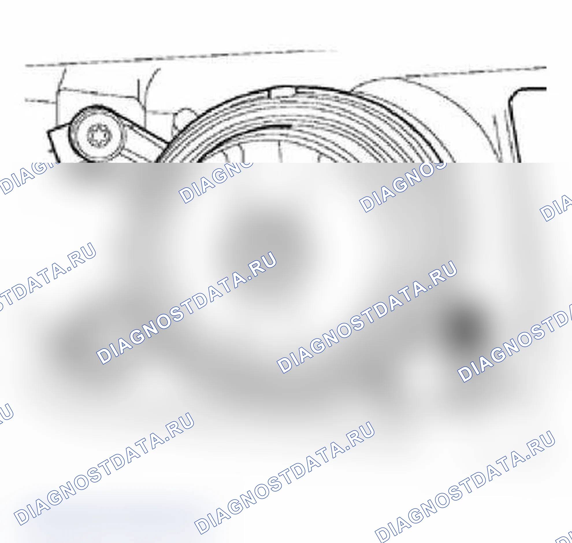 Рис. 171: Дополнительные огни. Audi A4 B6