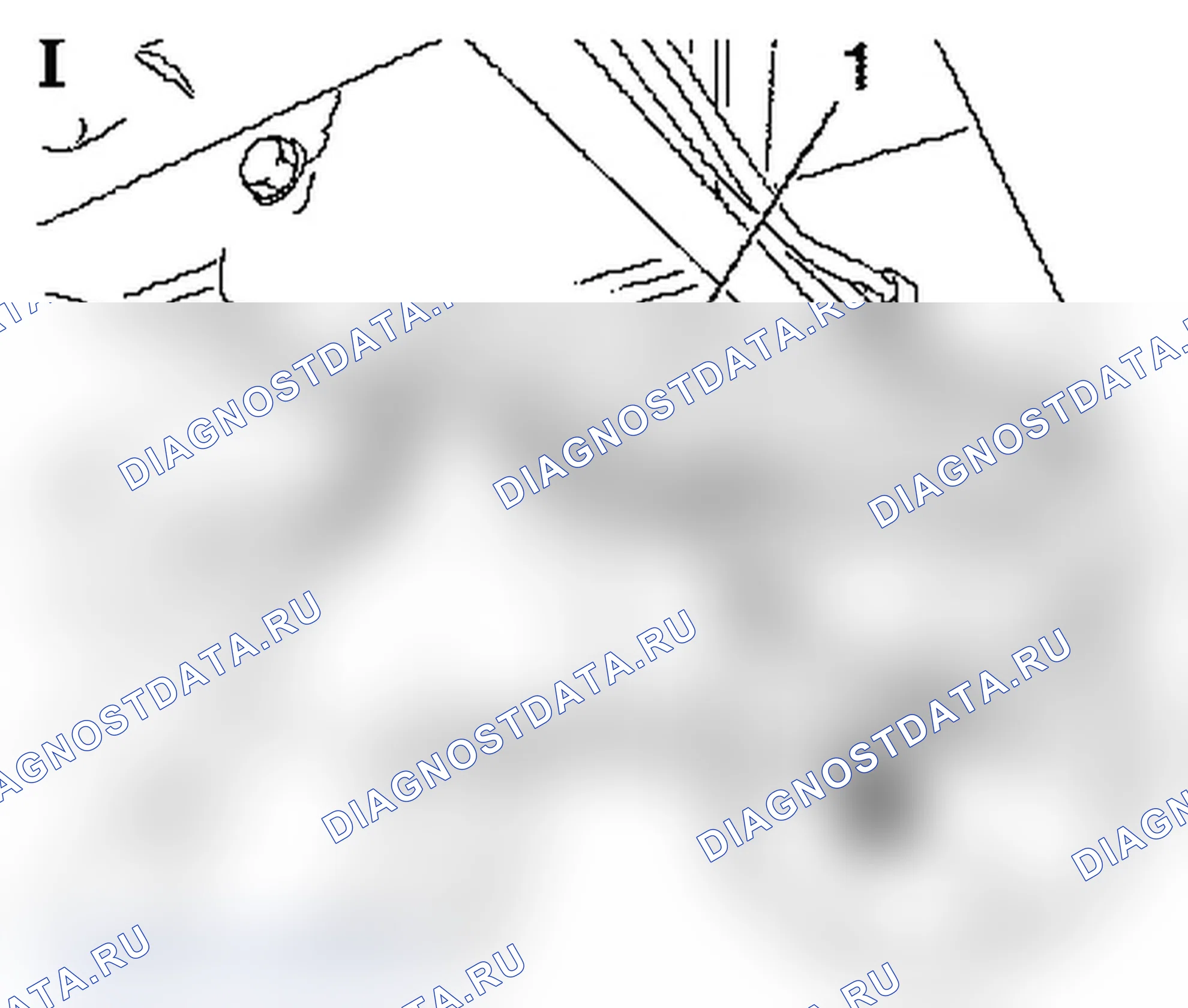 Rear window washer - Hose is hanging down. Opel Vivaro A