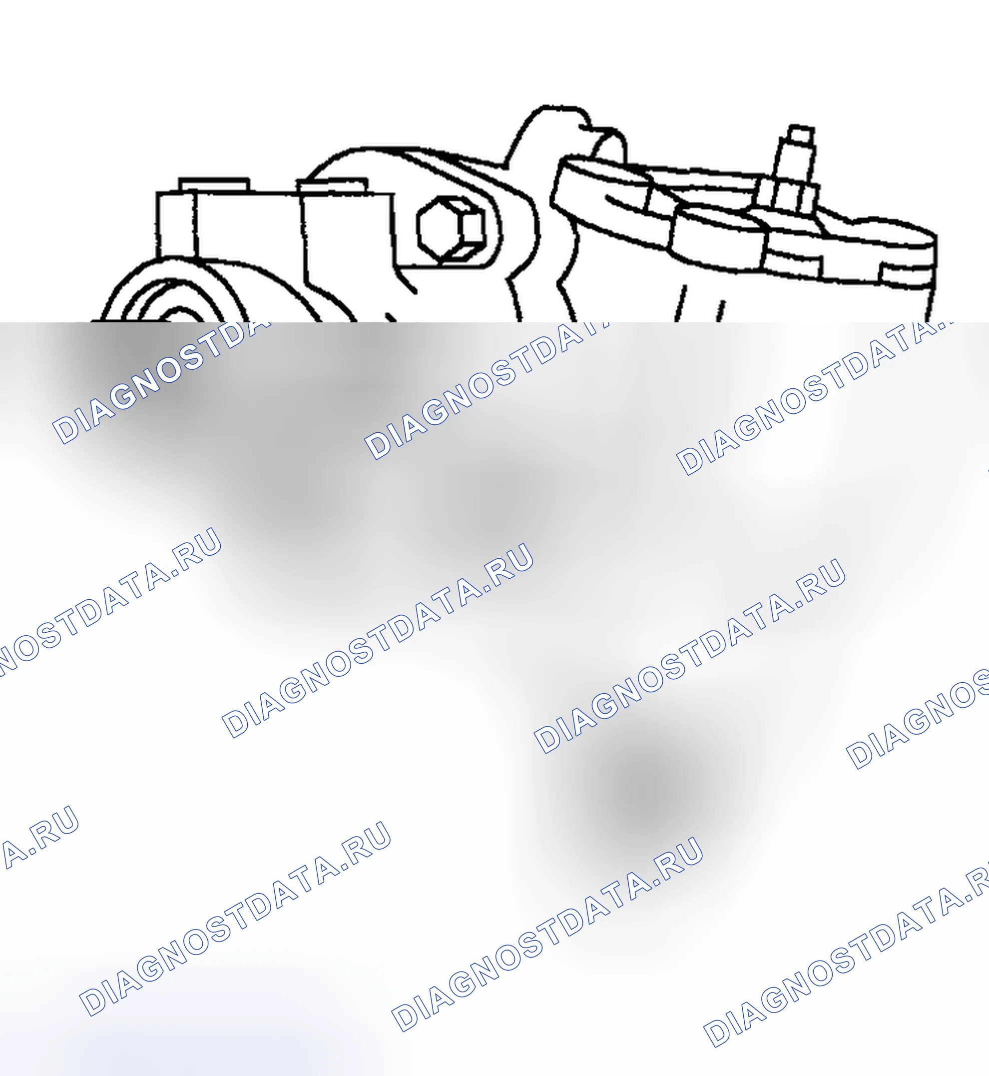 Рис. 3: РУЛЕВОЙ МЕХАНИЗМ. Ford Pickup F250 Super Duty I