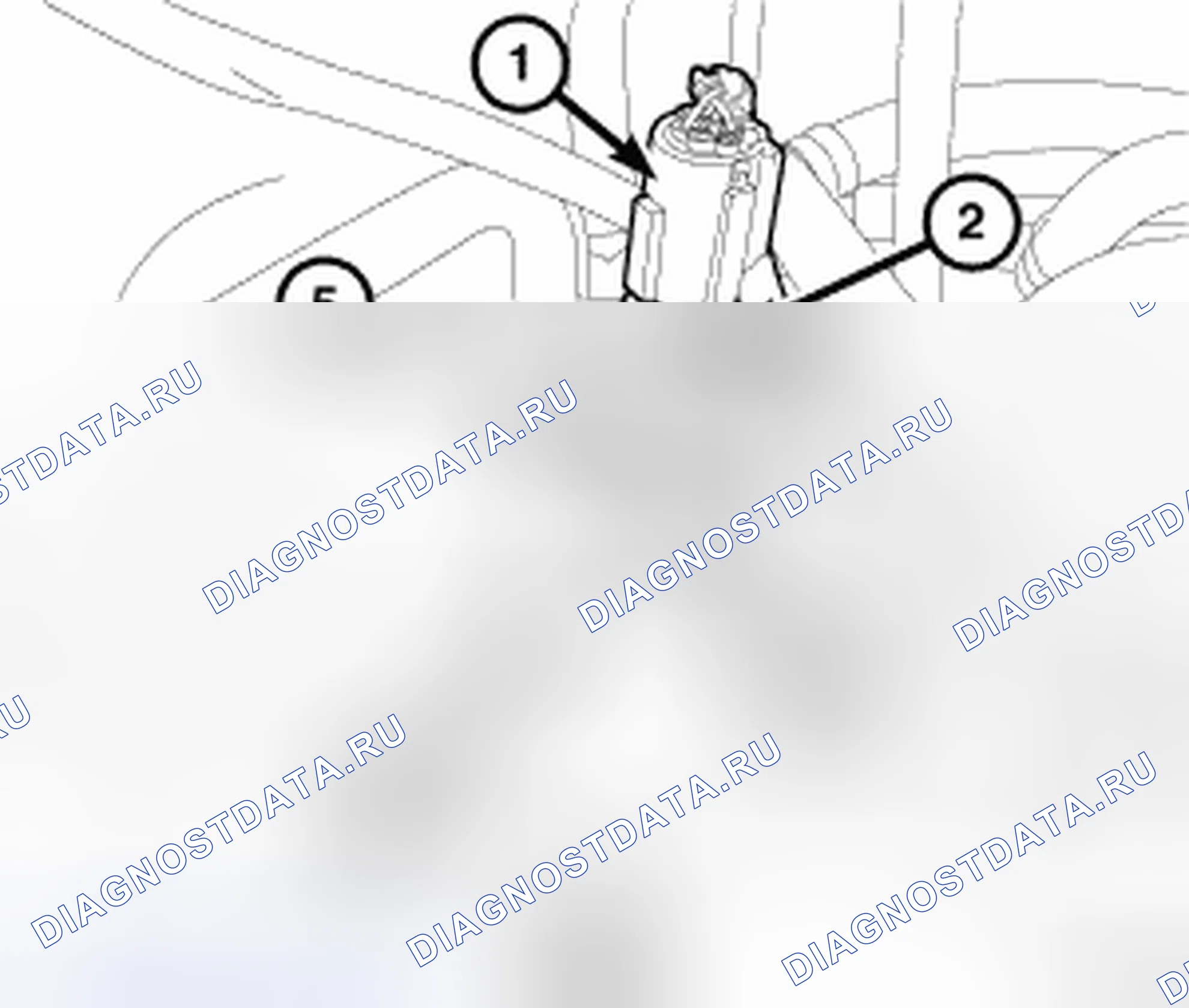 Рис. 108: ЗАДНЯЯ СЕКЦИЯ. Chrysler Town & Country V