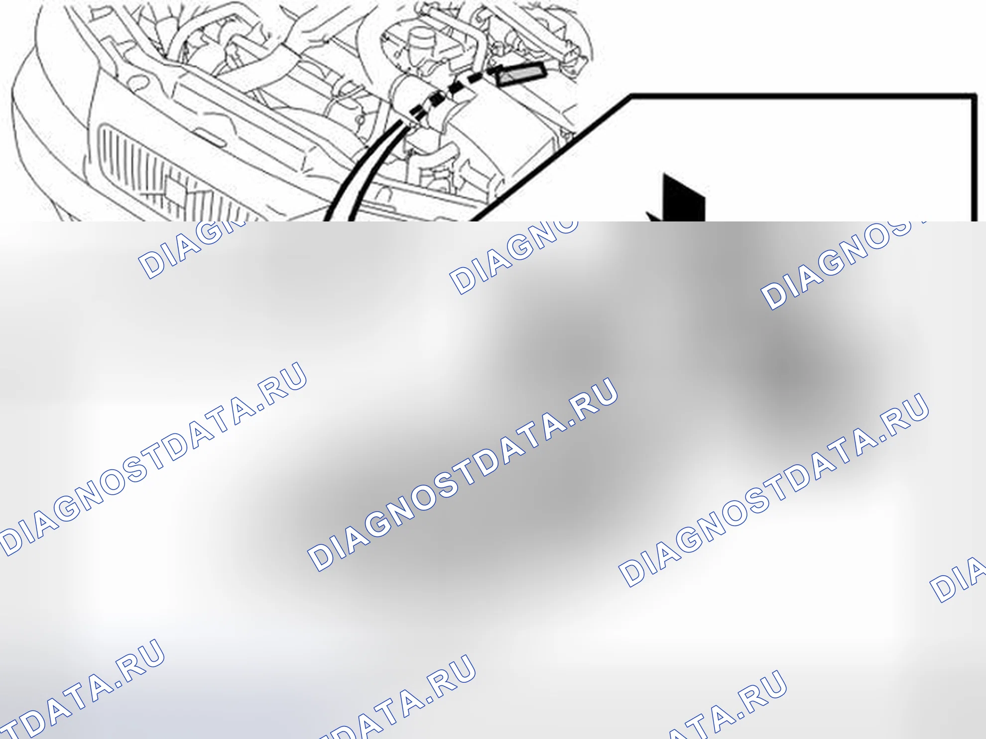 Рис. 1768: Регулировка автоматической трансмиссии (акпп). Volvo C70 I