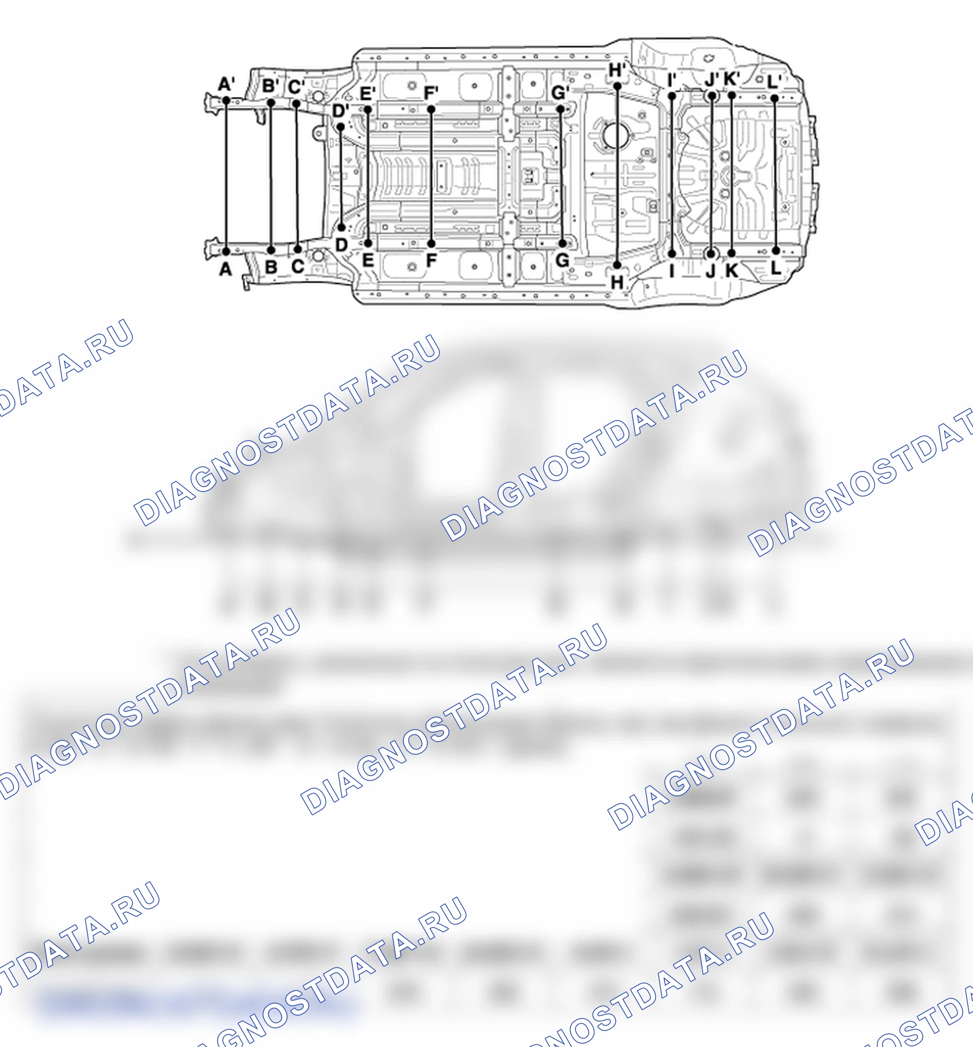 Под кузовом. Hyundai ix35 EL