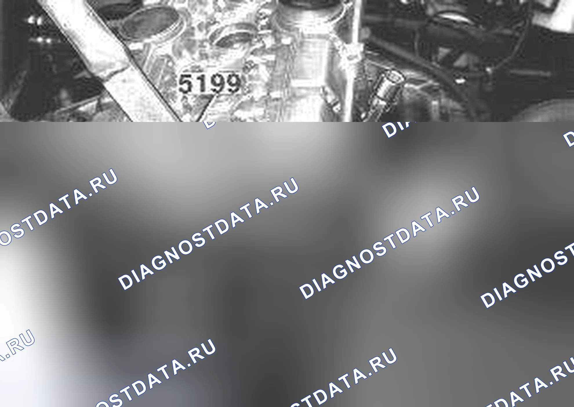 Рис. 715: Снятие шкивов распределительного вала. Volvo C70 I