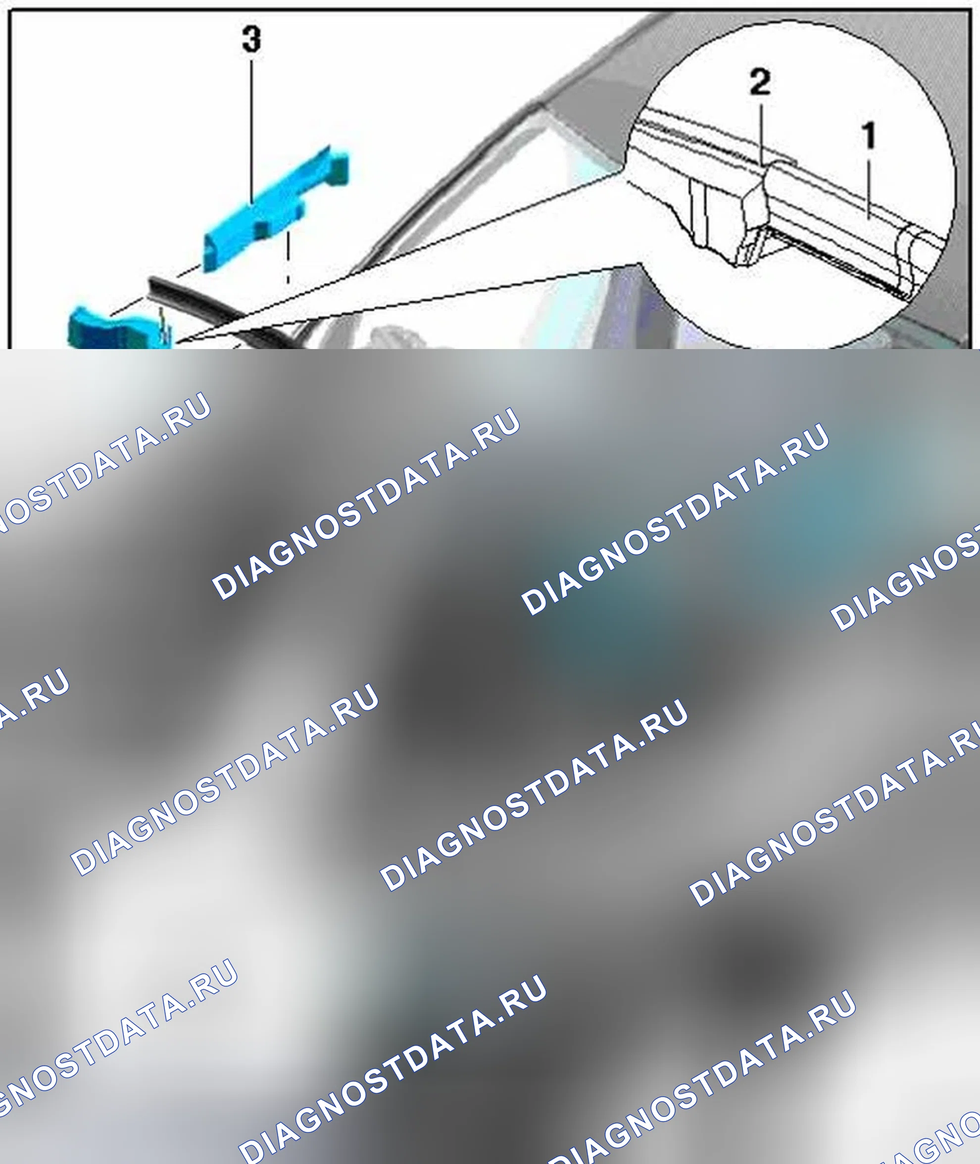 Рис. 77: УПЛОТНЕНИЕ КАПОТА. Audi Q5 I