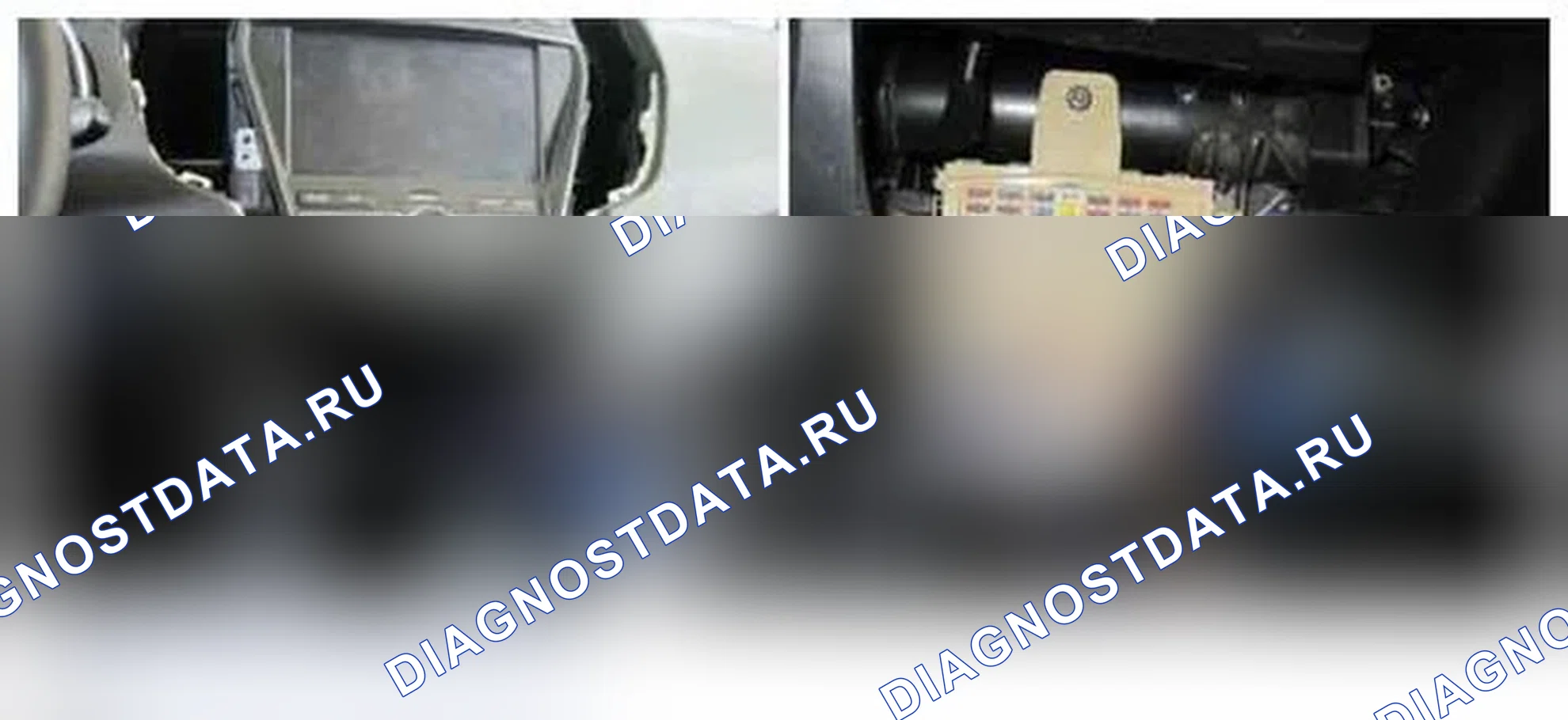 Рис. 277: Расположение компонентов. Hyundai Santa Fe III