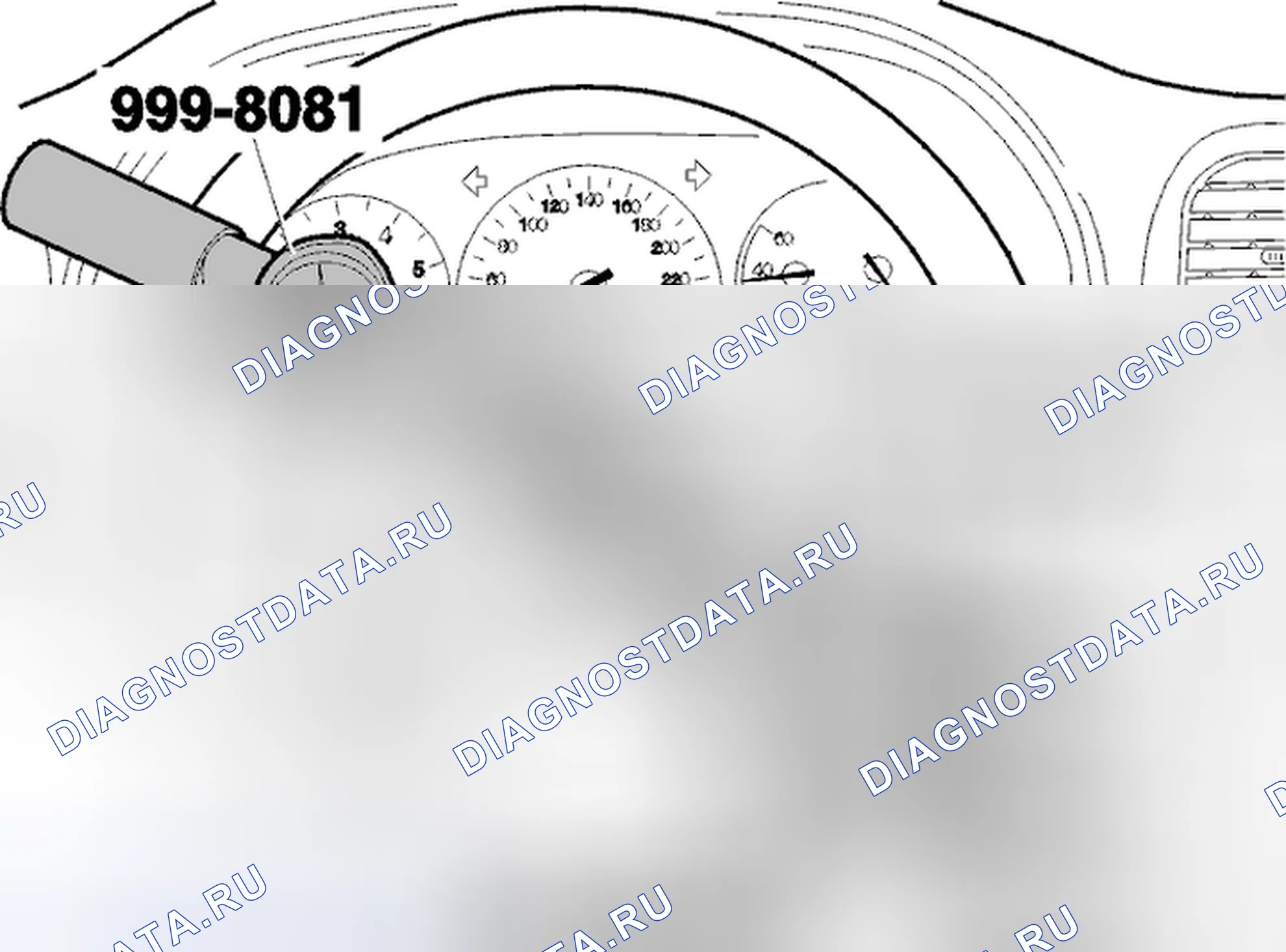 Рис. 23: Проверка баланса при повороте рулевого колеса. Volvo S40 I рестайлинг