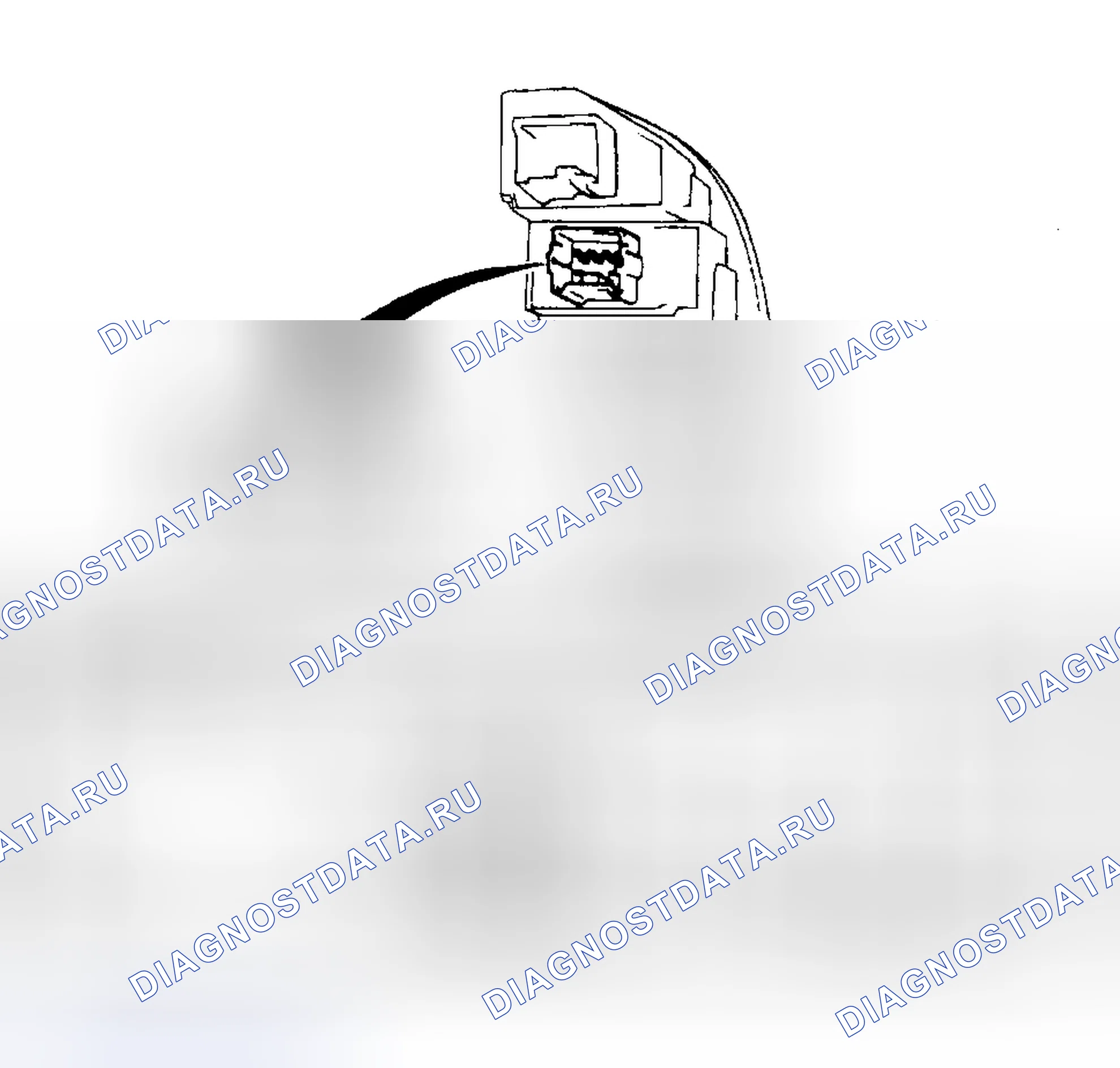 Рис. 3: ИСПЫТАНИЕ ПЕРЕКЛЮЧАТЕЛЯ FOGLIGHT. Chrysler Sebring I
