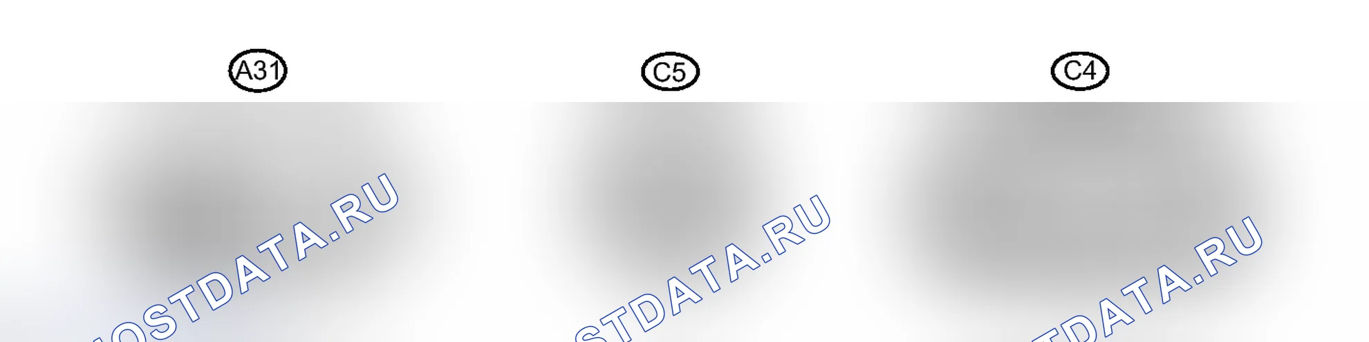Рис. 8: КЛЕММЫ ЭБУ. Lexus IS F I