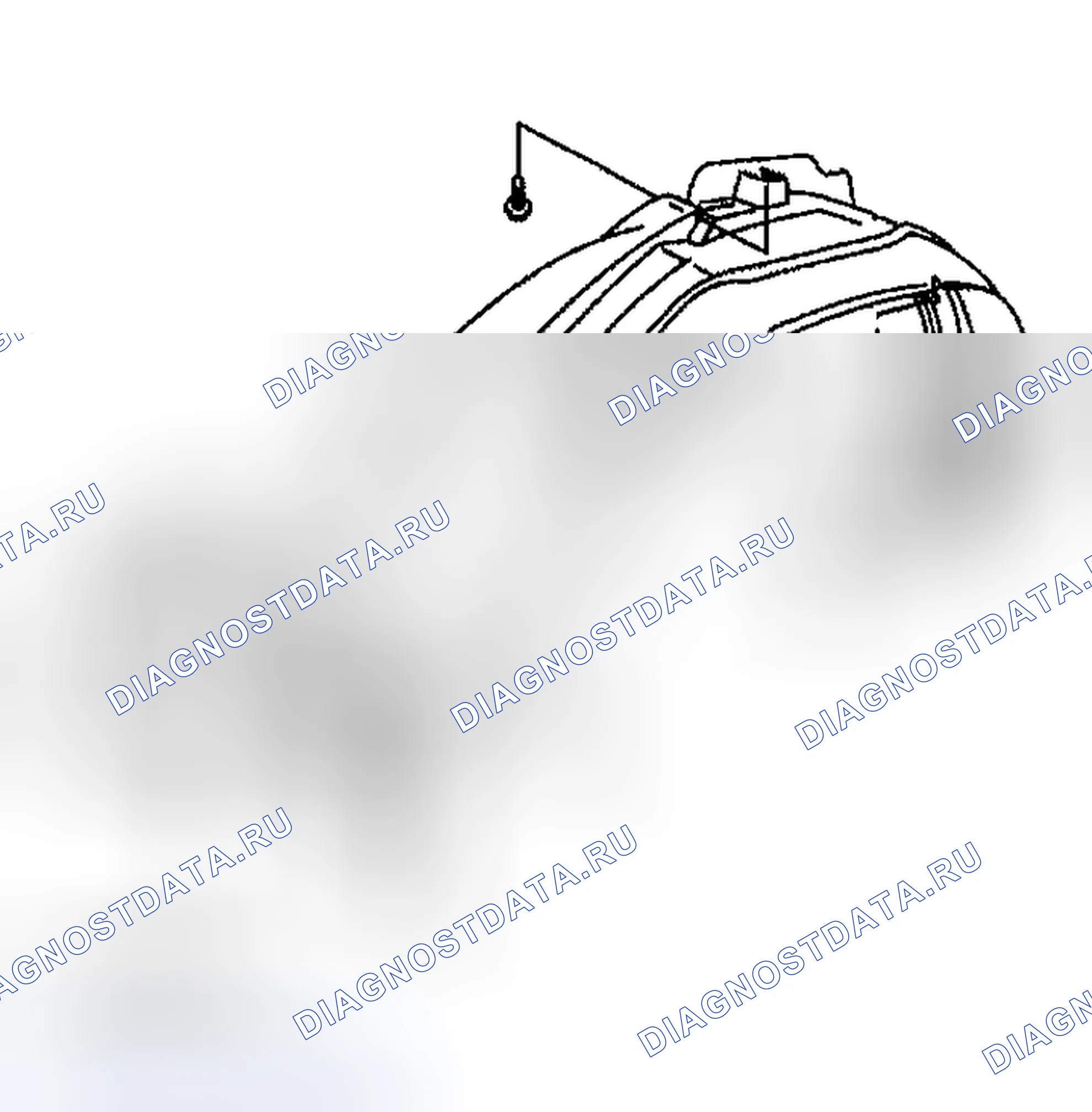 Рис. 134: ДЕМОНТАЖ. Subaru Forester SG
