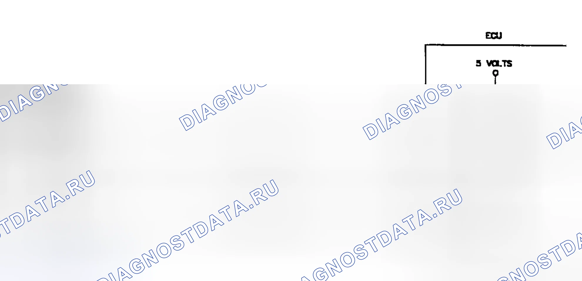 Рис. 140: Принципиальная схема DR-15 (2.4L). Mitsubishi Sigma I