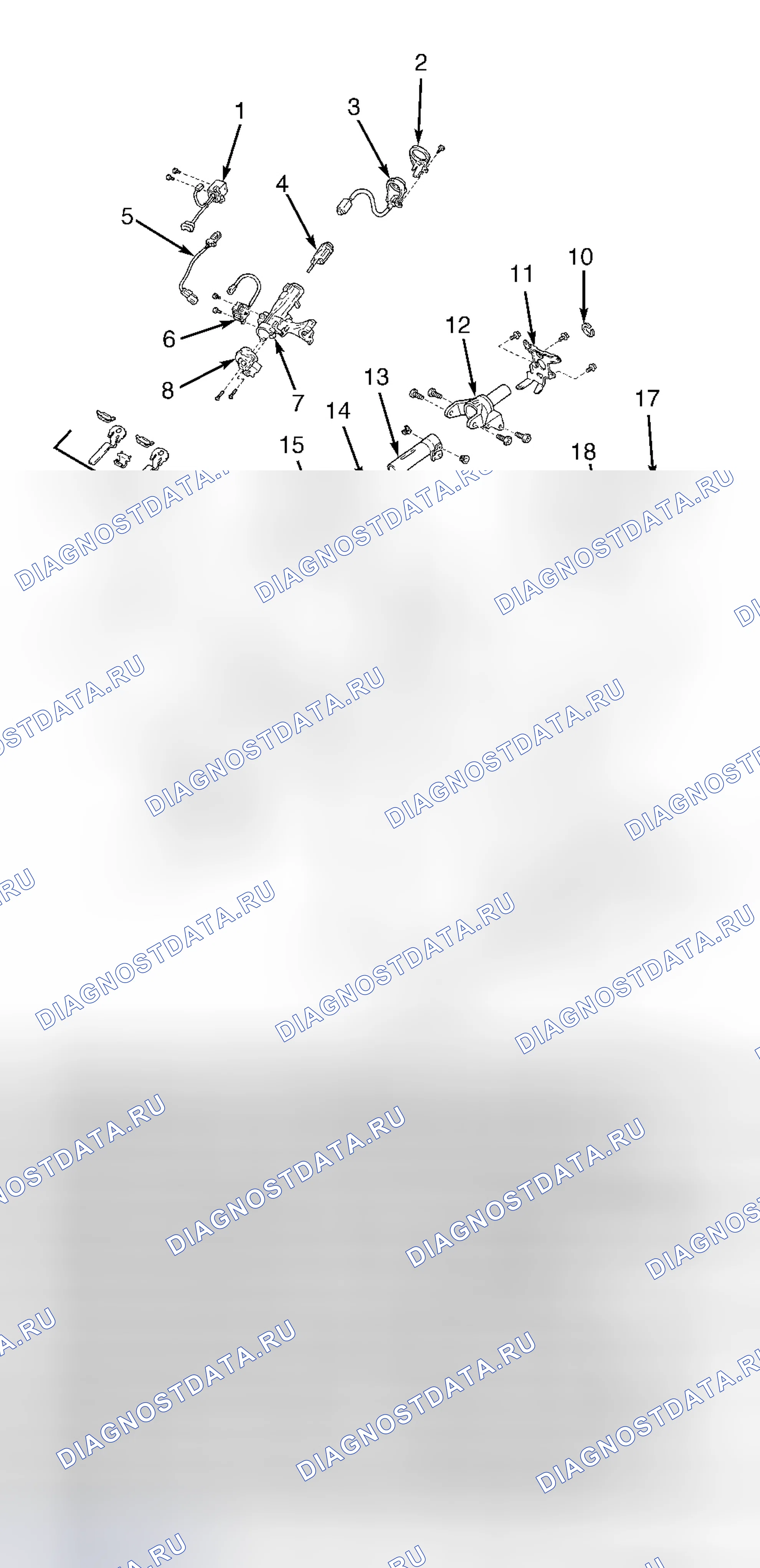 Рис. 26: Повторная сборка и установка. Honda Accord XI