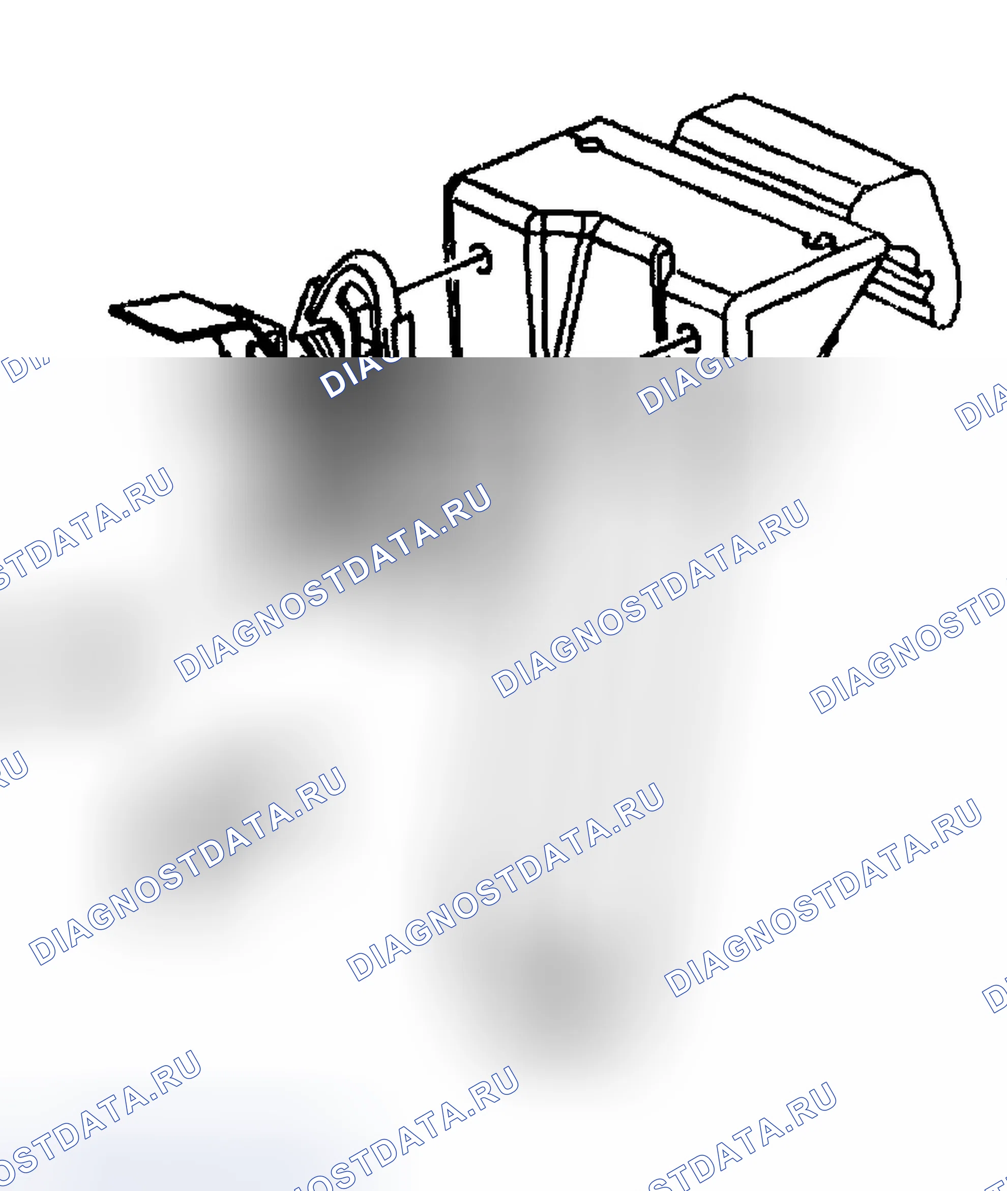 Рис. 46: Процедура регулировки. Chevrolet TrailBlazer I