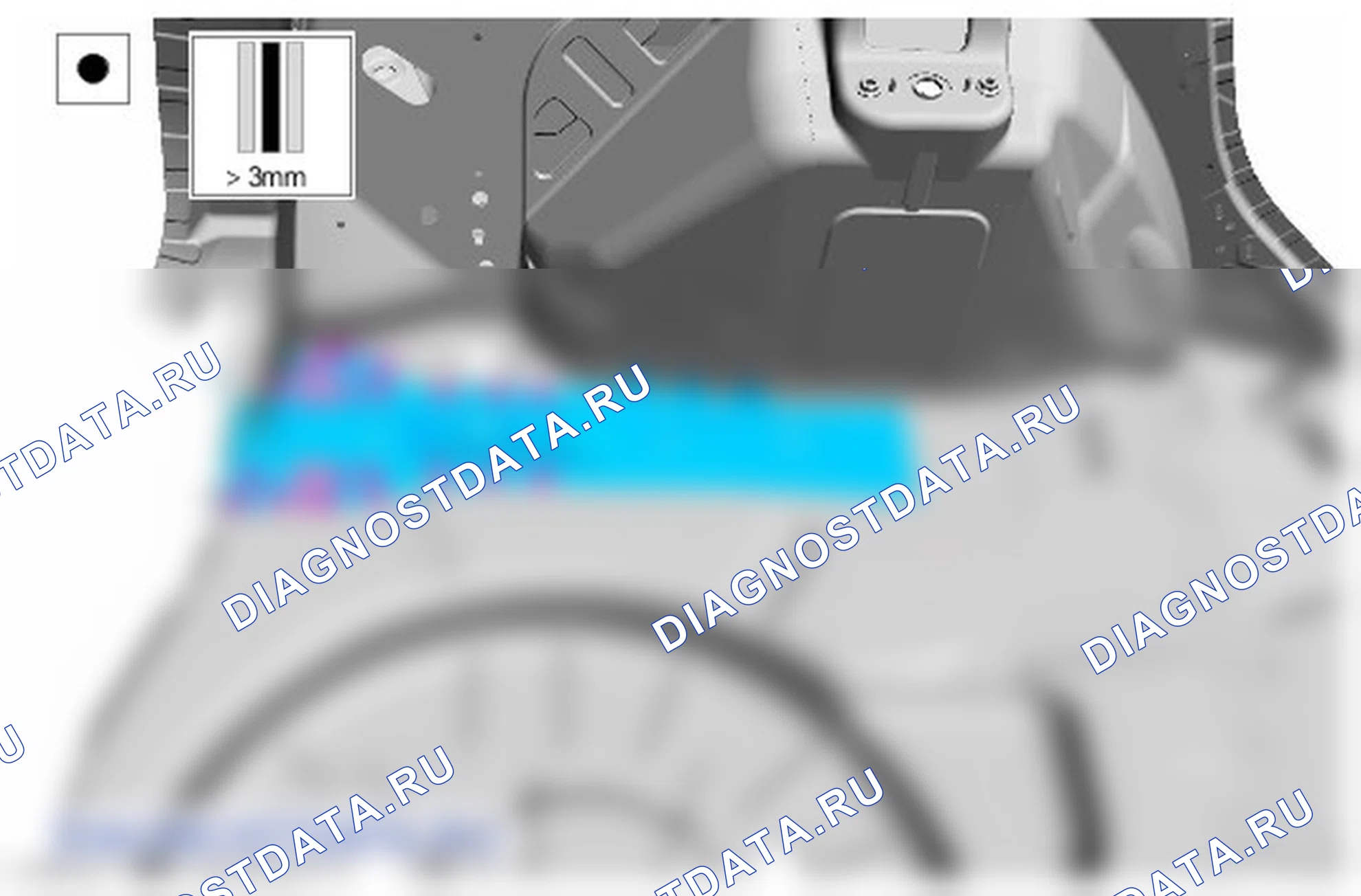 Как снять и установить секцию задней панели пола. Ford Kuga II