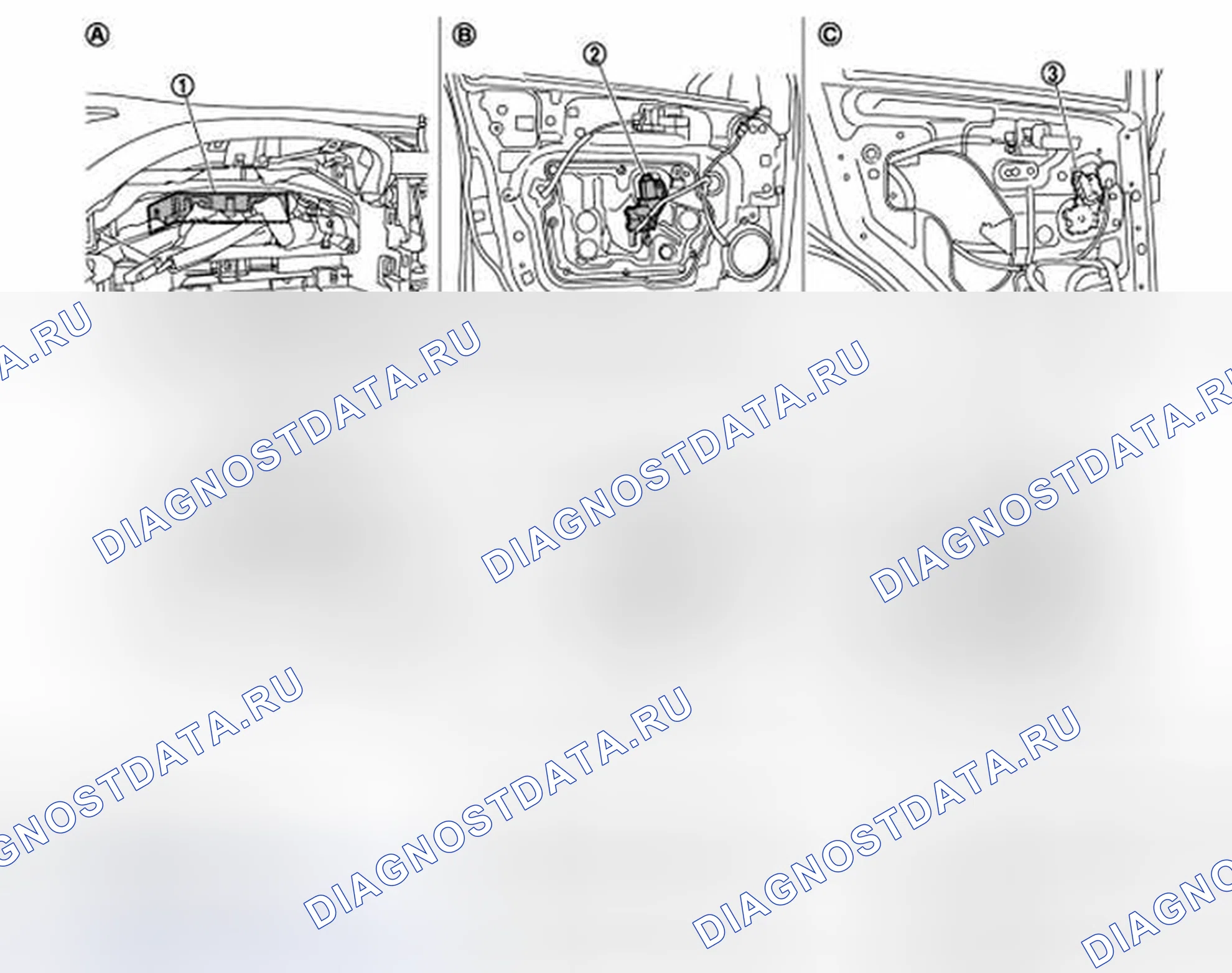 Рис. 7: Расположение компонентов. Honda Inspire I