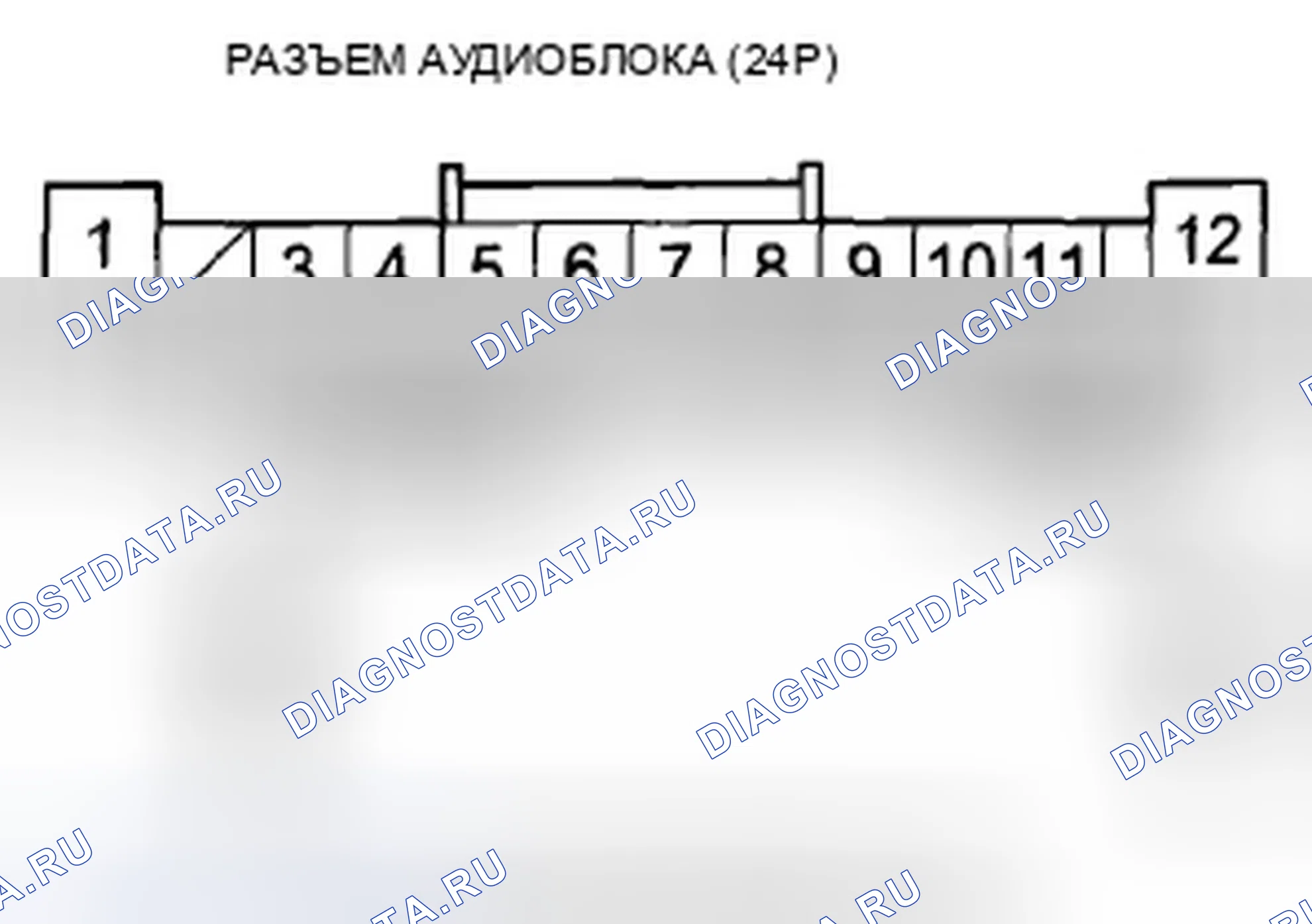 Рис. 98: Выключатель питания аудиоустройства не включается (Нет отображения информации и звука). Honda Accord VIII