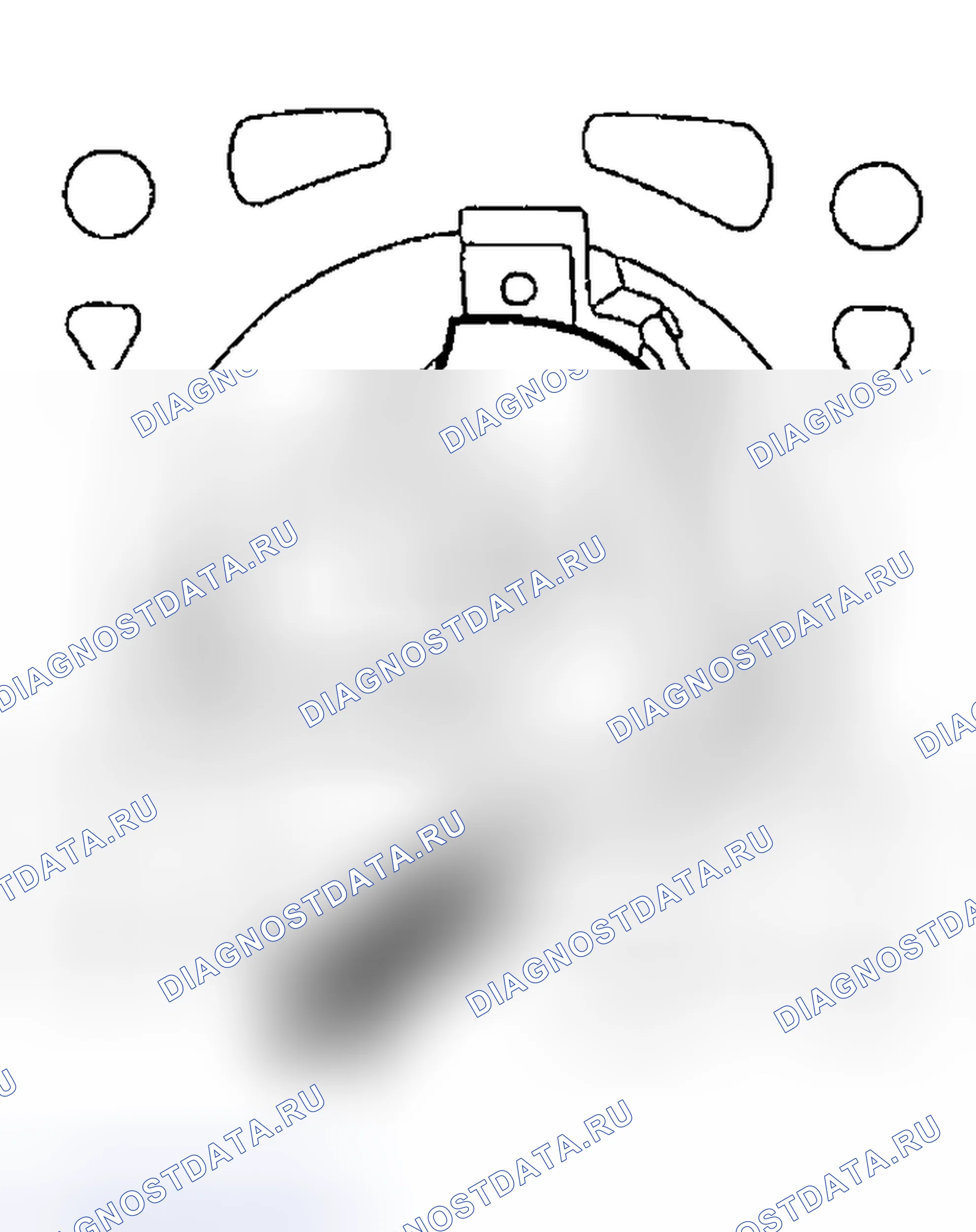 Рис. 660: Позиция 160: Разборка поршня и шатуна Примечание. Hyundai Nexo I