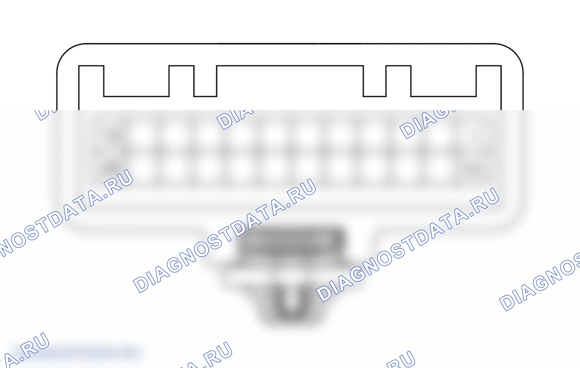 Распиновка разъёма A44-X01 — внешний вид и назначение контактов. Tank 300 II