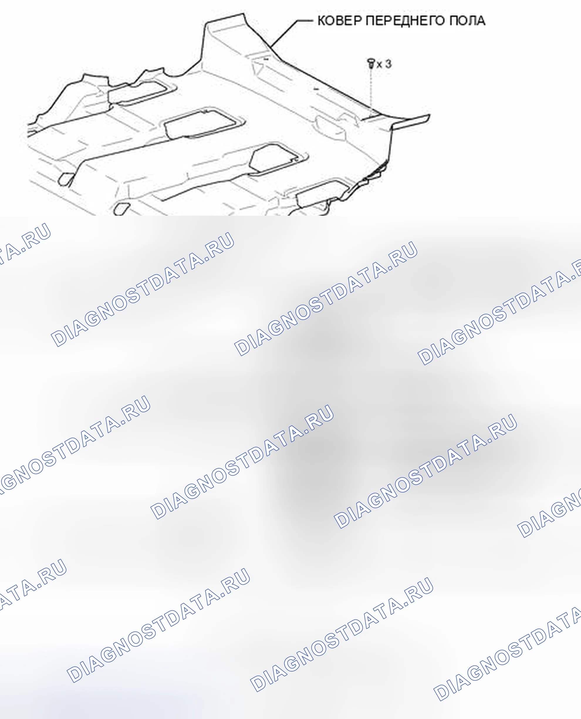 Рис. 254: ИЛЛЮСТРАЦИЯ. Toyota Highlander II рестайлинг