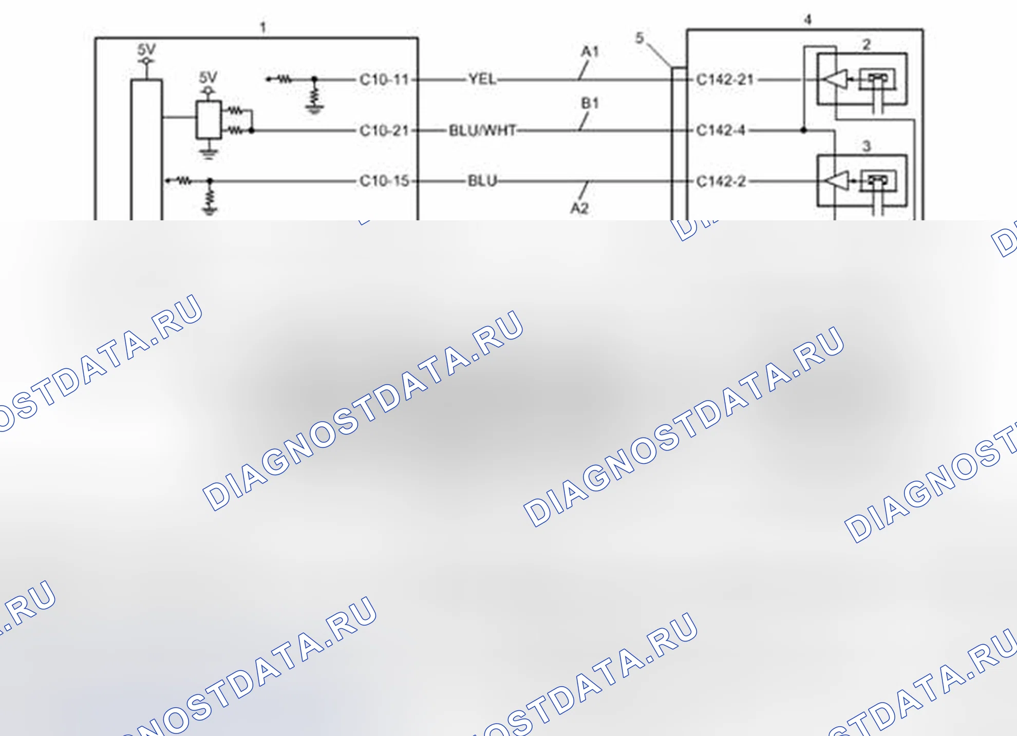 Рис. 12: электросхема. Suzuki SX4 I рестайлинг