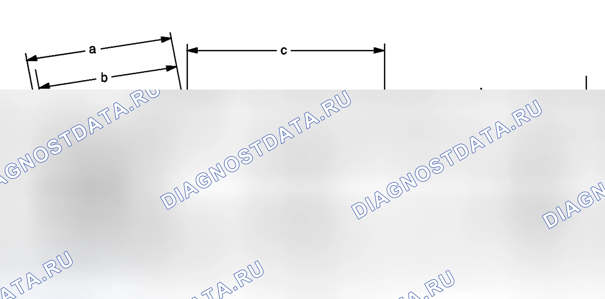 Рис. 18: Двухточечные измерения. Chevrolet Silverado 3500 