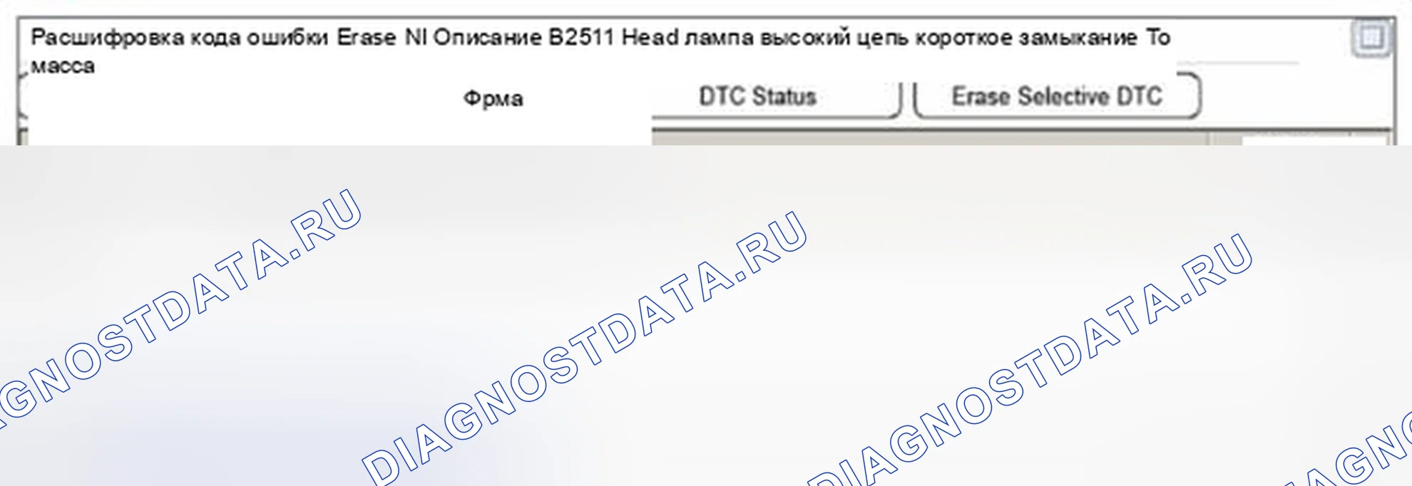 Рис. 117: Анализ данных GDS. Haval Beast (Shenshou) I