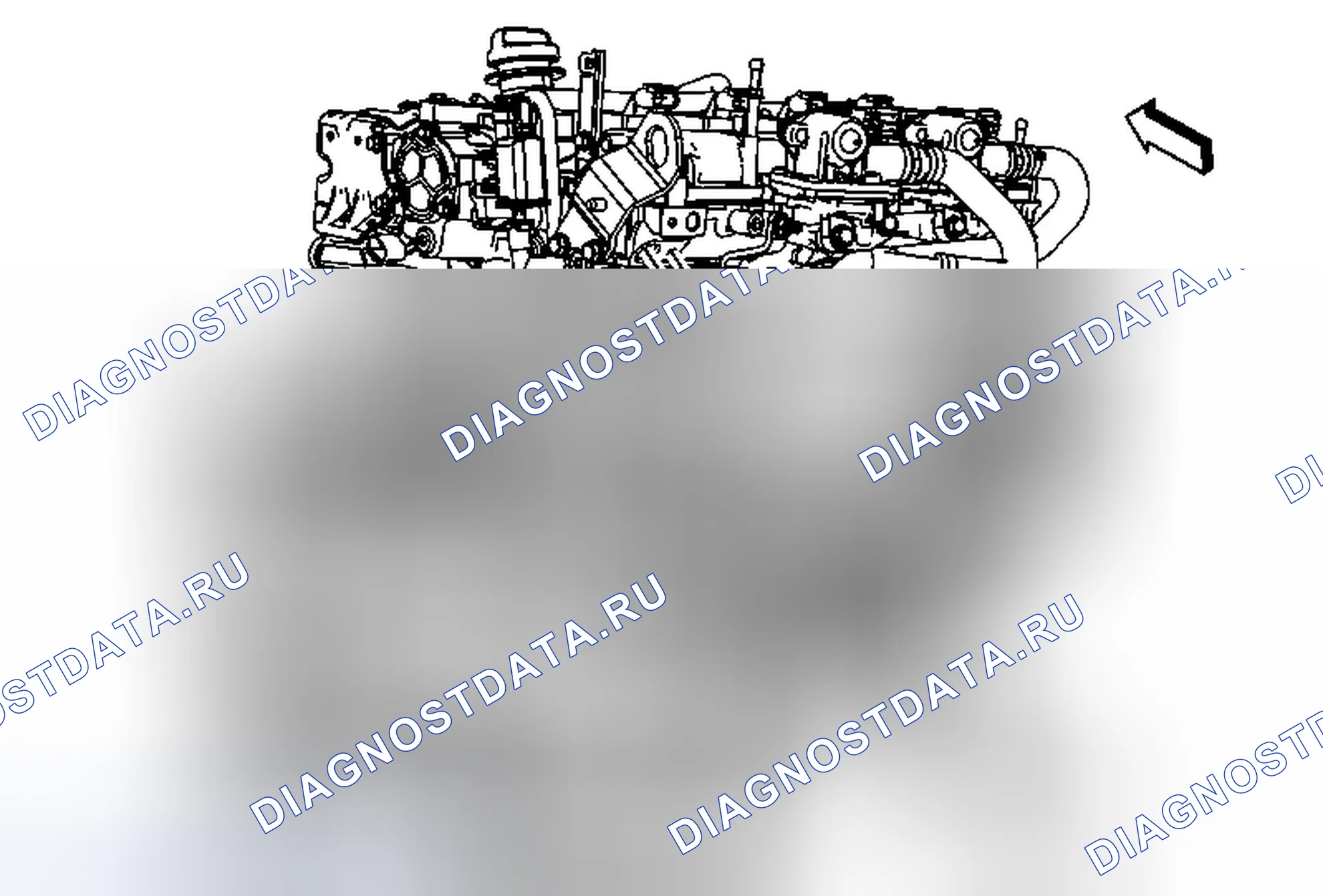 Рис. 4: Замена датчика положения распределительного вала - выхлоп. Chevrolet Malibu VIII рестайлинг