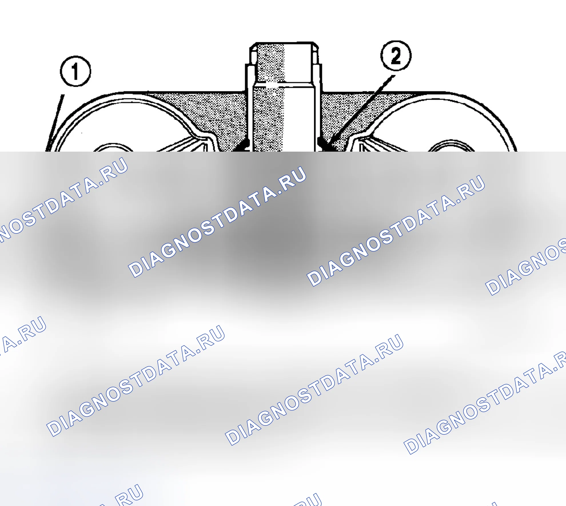 Рис. 56: ТОЧКИ УТЕЧКИ ГИДРОТРАНСФОРМАТОРА. Dodge Cab & Chassis R3500 