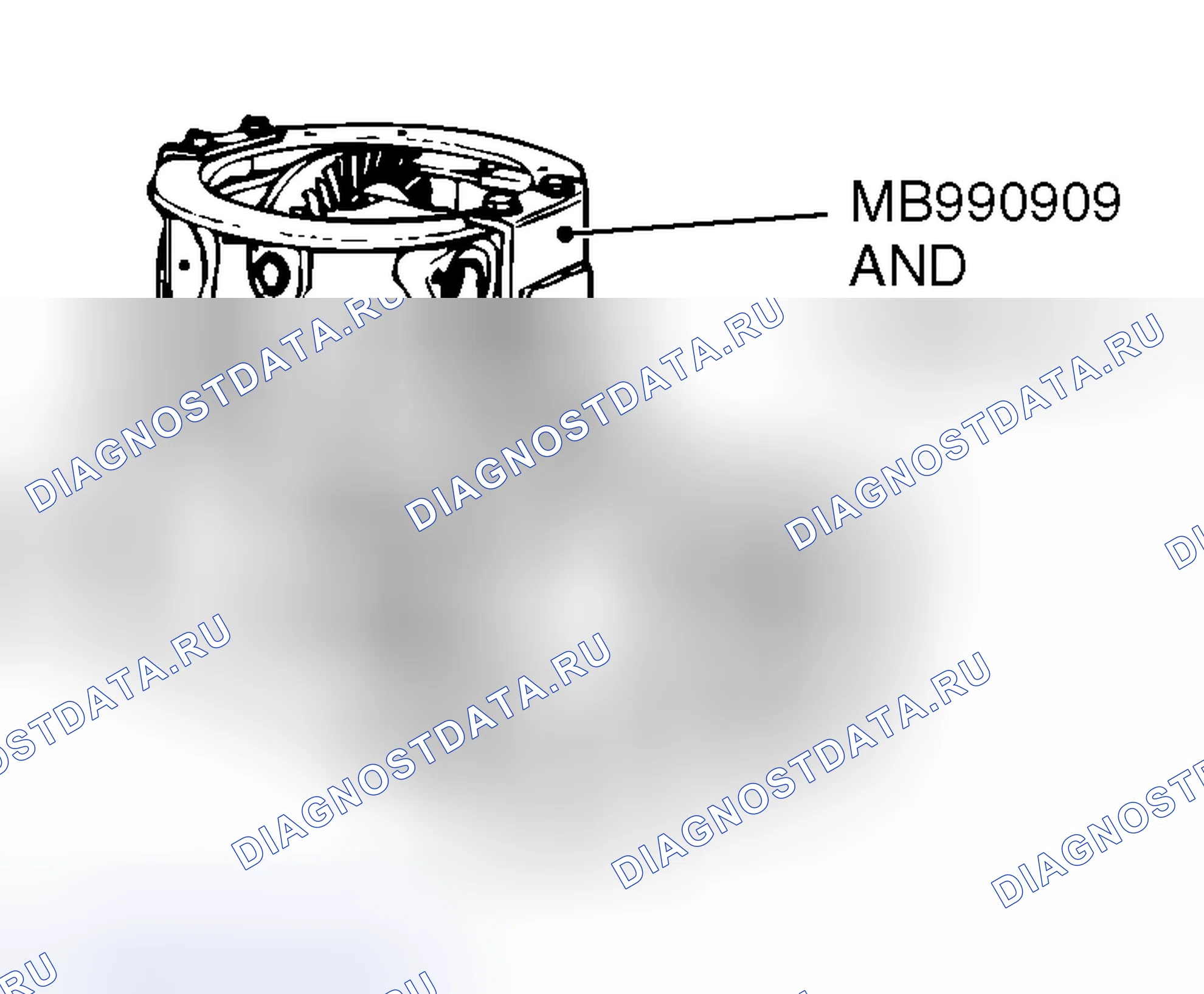 Рис. 78: < < A > > ОСМОТР ПЕРЕД РАЗБОРКОЙ. Honda Grace I