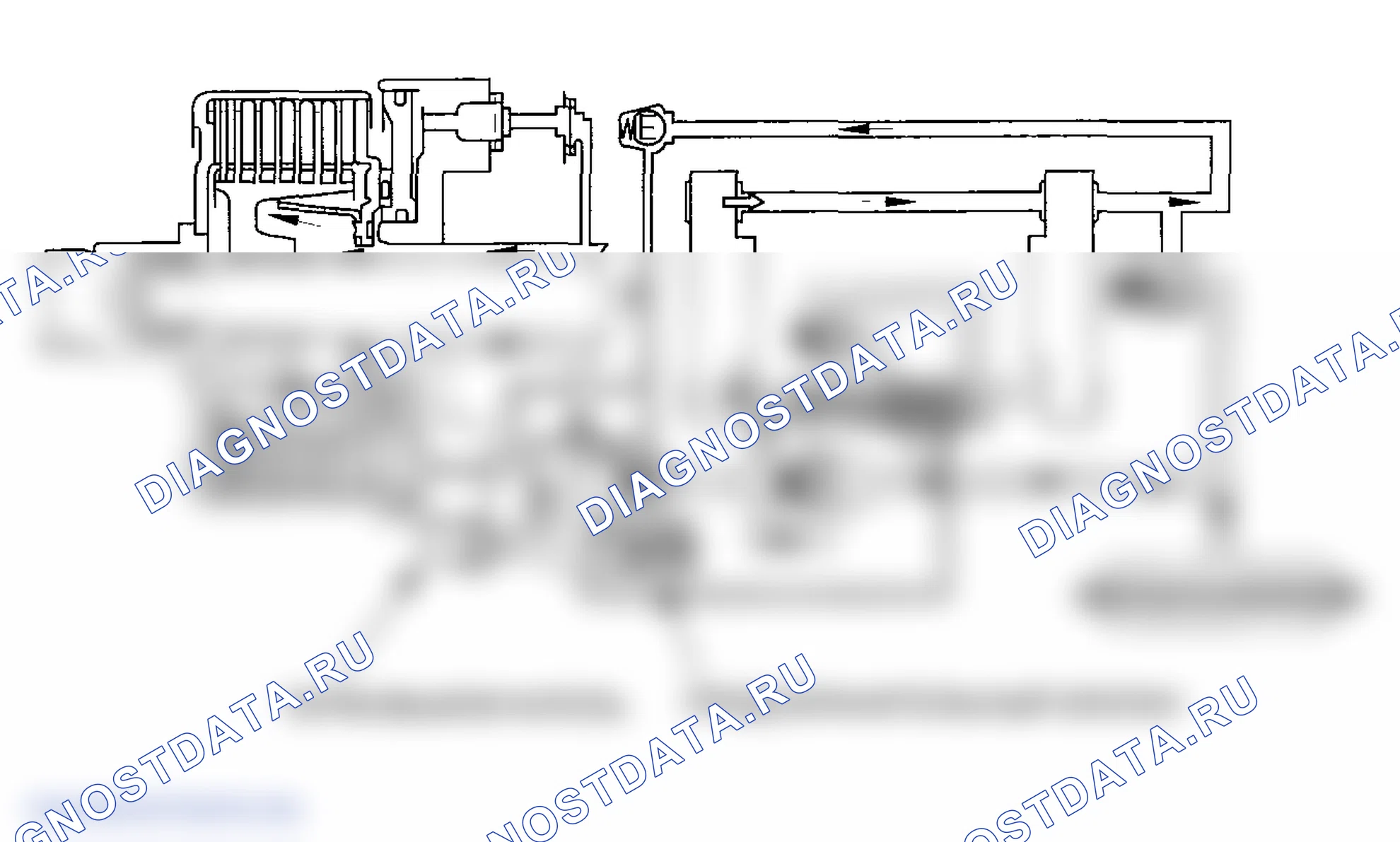Рис. 7: Работа термовыключателя (2WD). Honda Element YH2