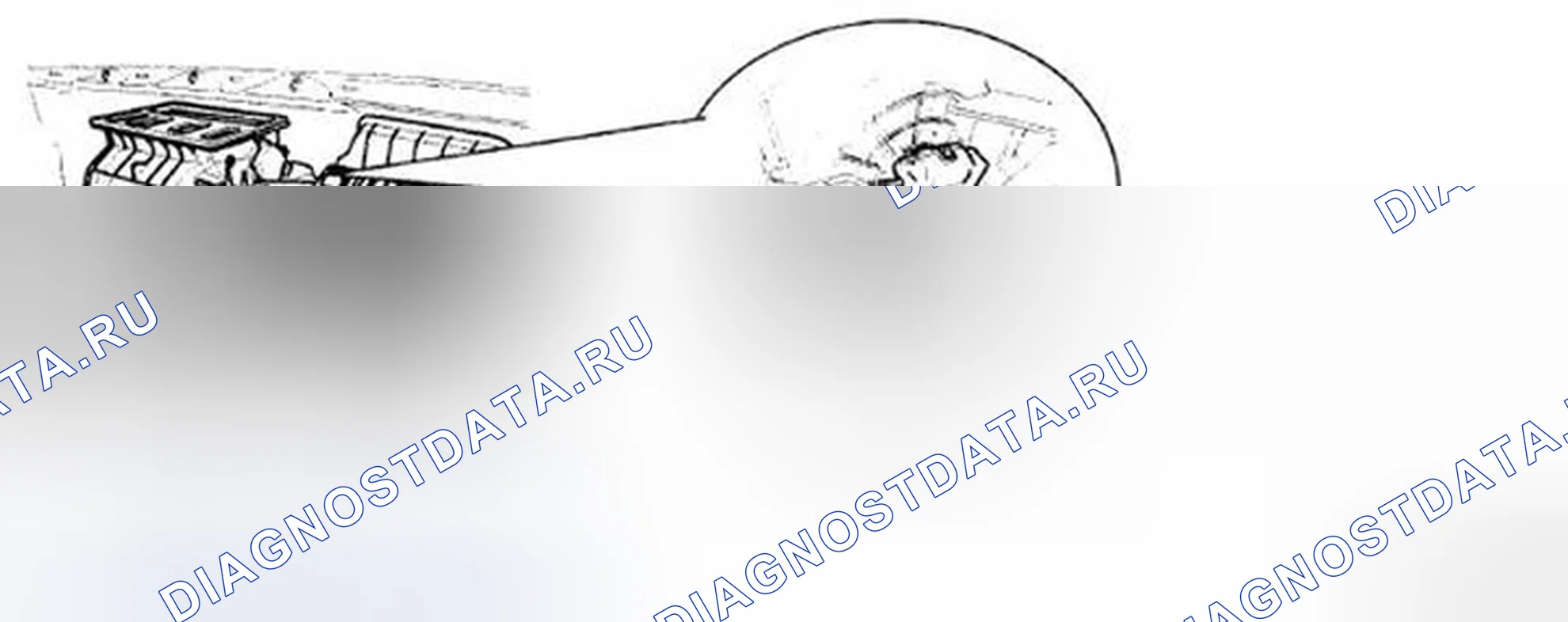 Рис. 83: Расположение компонентов. Hyundai Genesis I