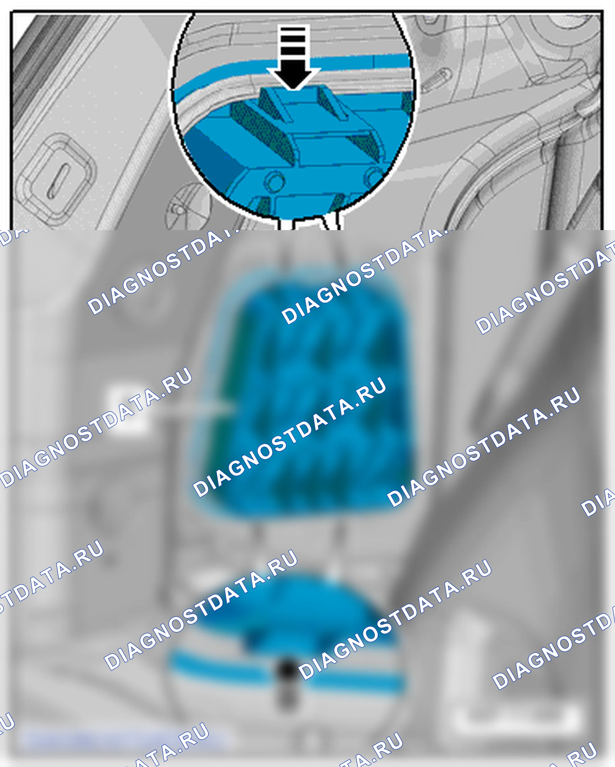 Воздуховод. Audi A3 8V