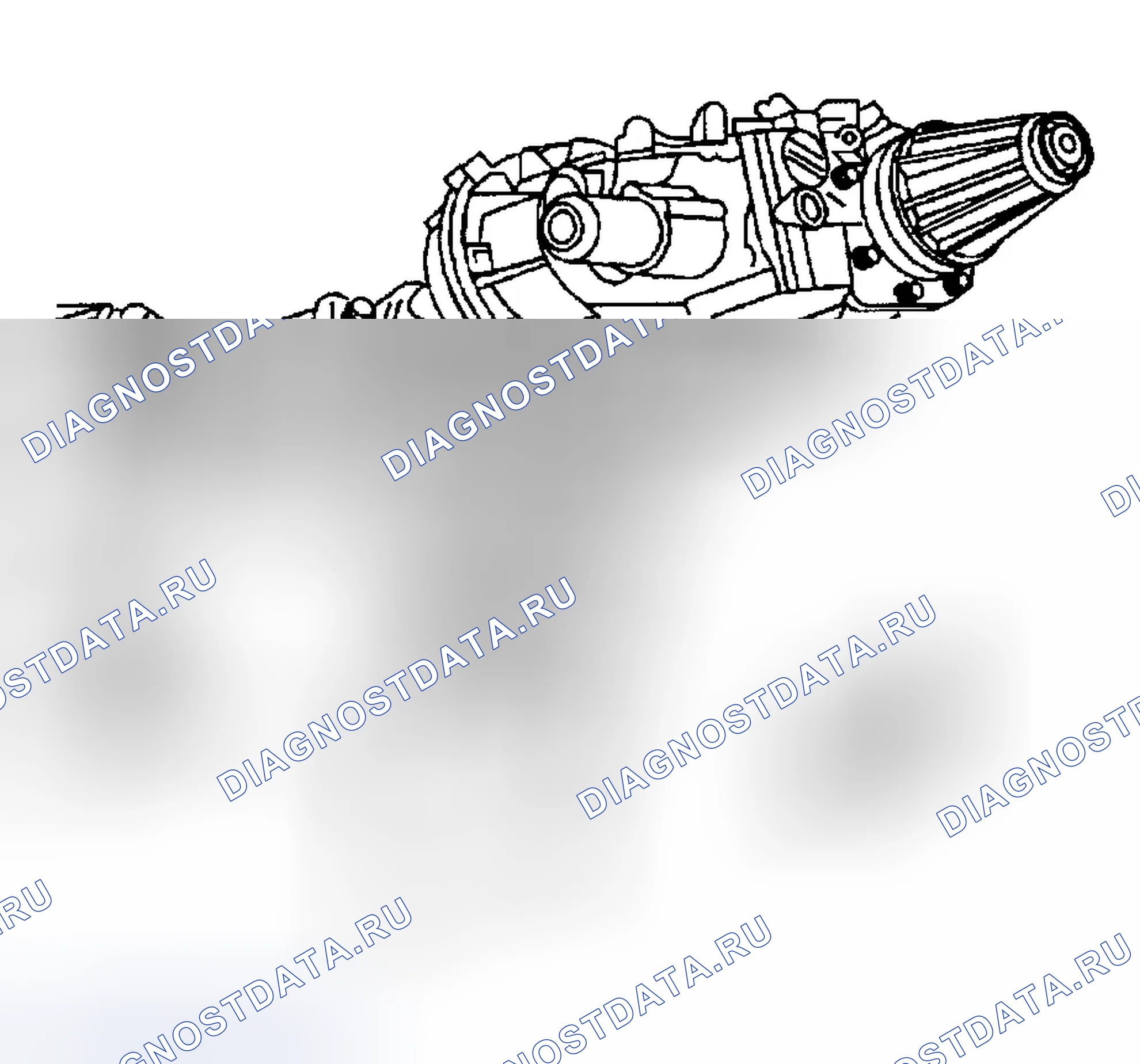 Рис. 1: Удаление (5.3L). Chevrolet TrailBlazer I