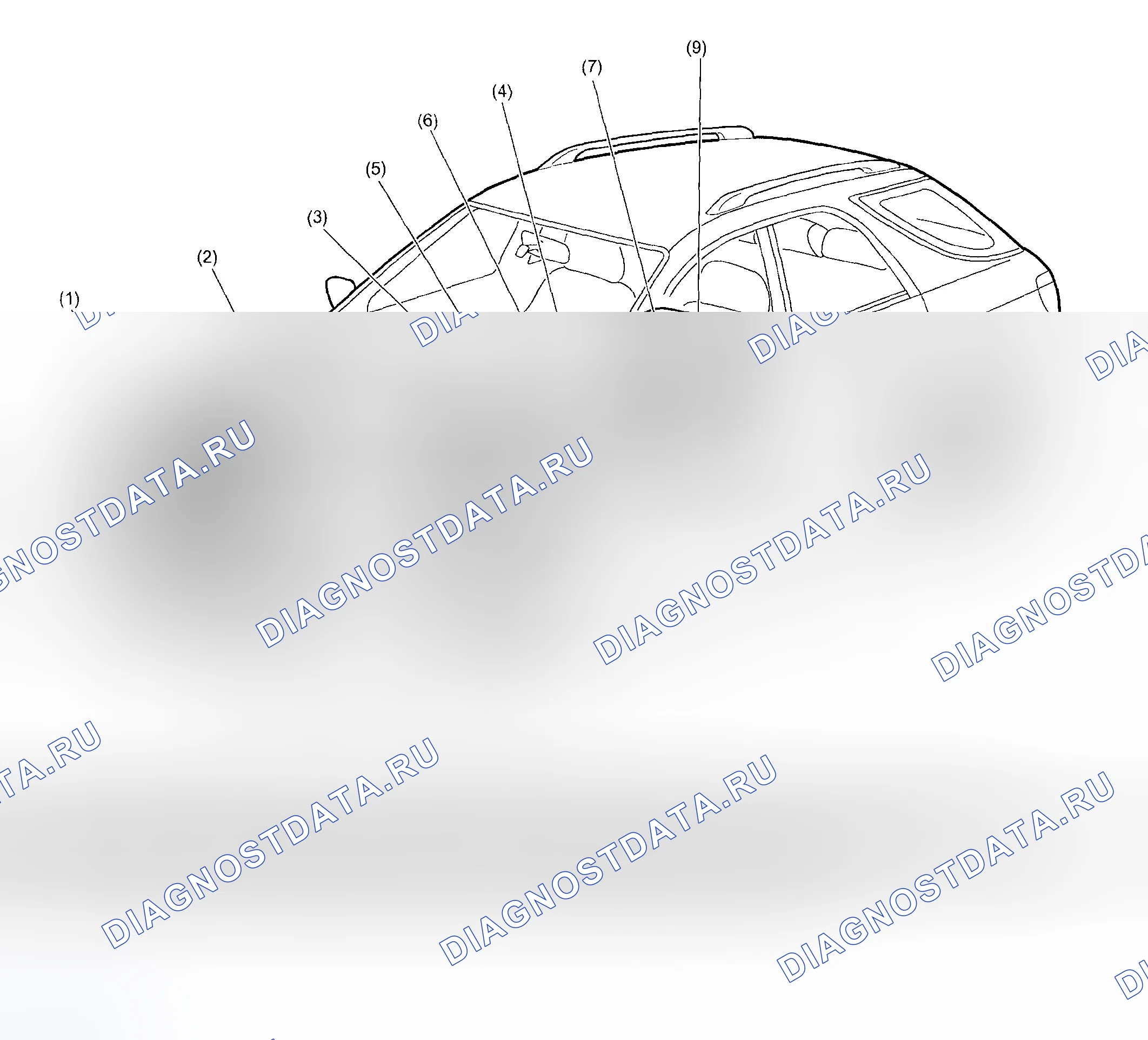 Рис. 171: РАСПОЛОЖЕНИЕ. Subaru Impreza GD/GC/GG рестайлинг