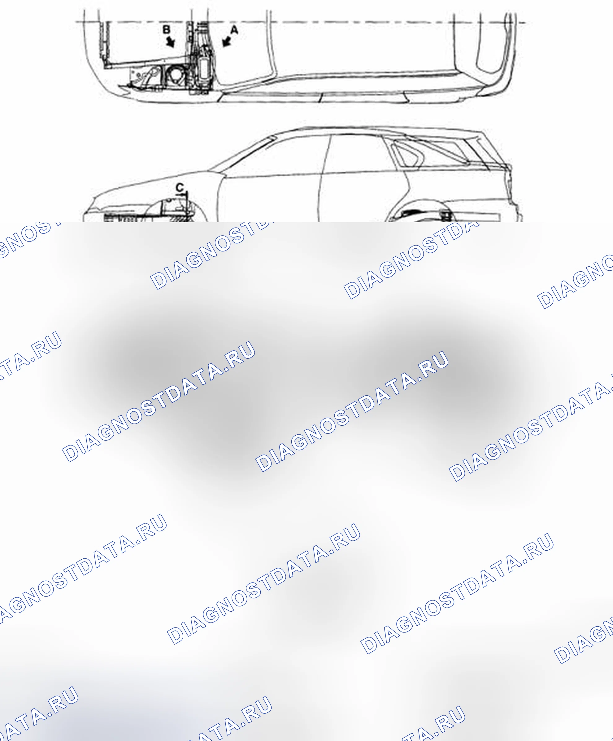 Рис. 63. Subaru Outback BP рестайлинг