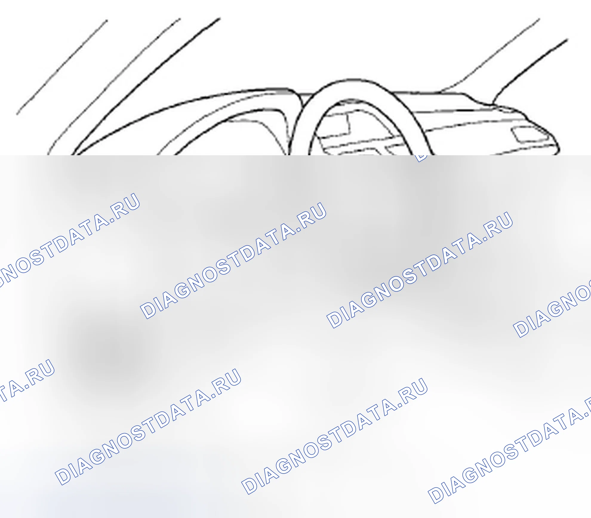 Рис. 771: Проверка частоты вращения на холостом ходу. Honda Crosstour I