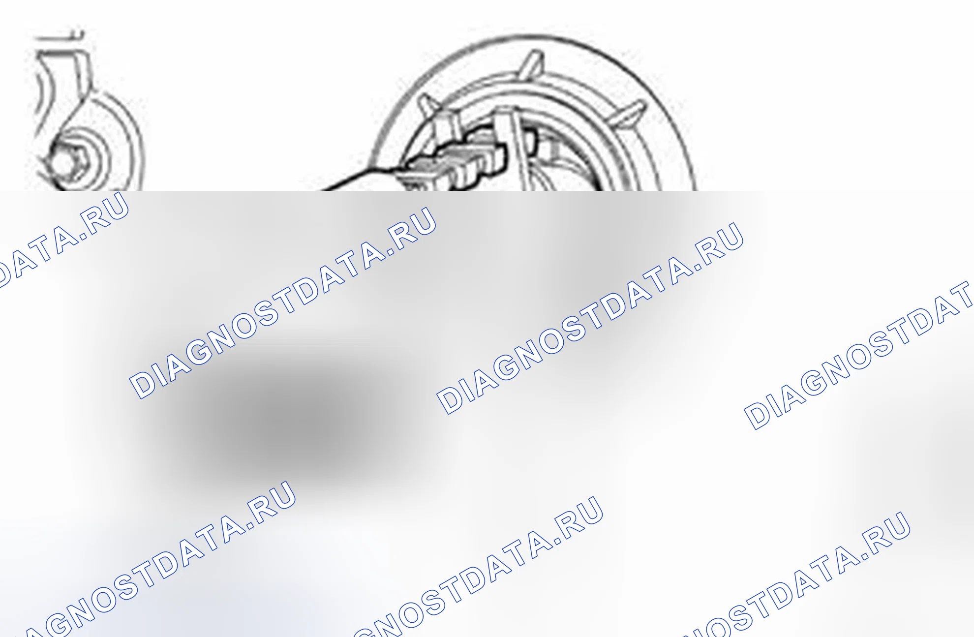 Рис. 498: Демонтаж. Ford Edge I рестайлинг