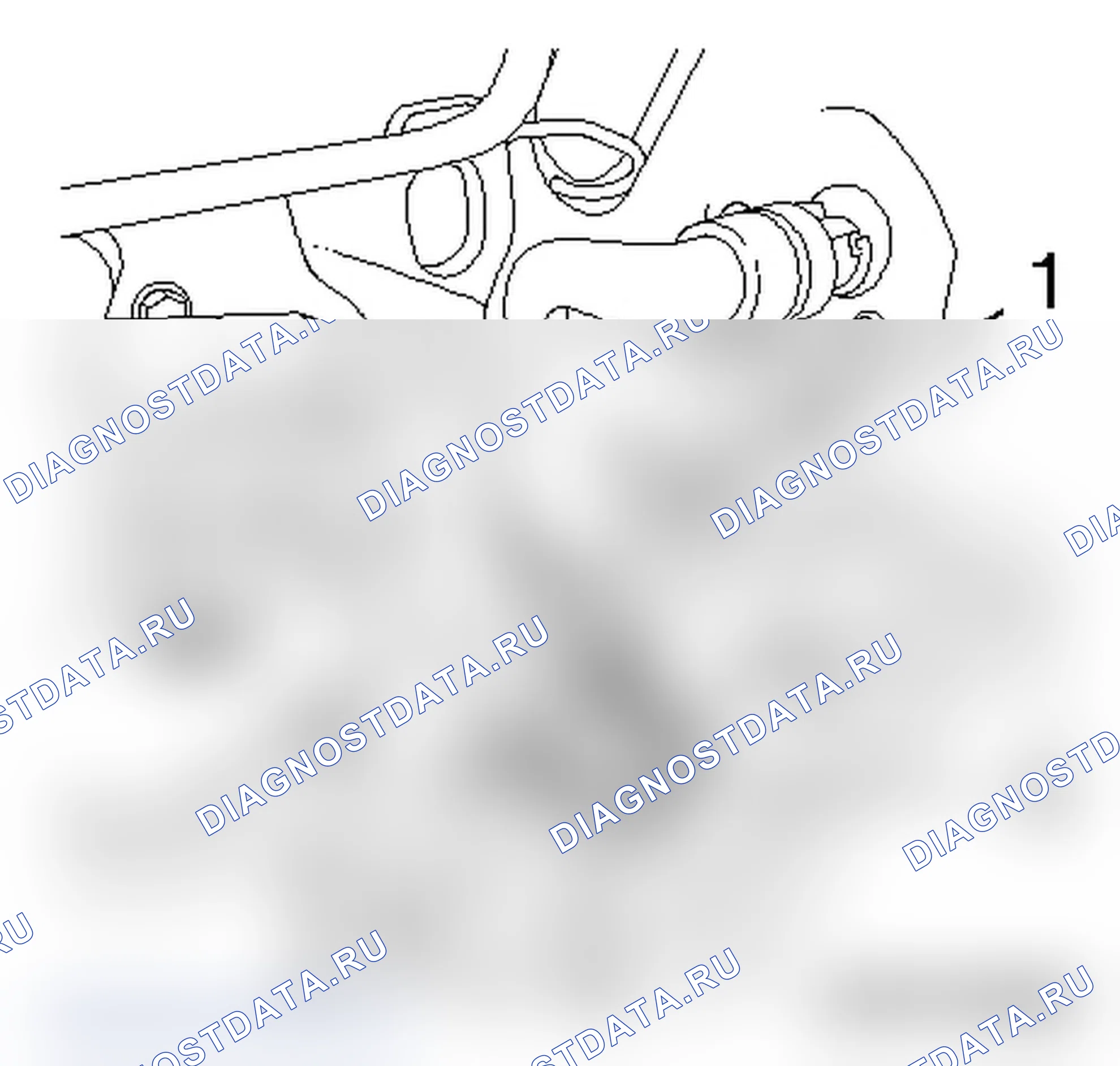 Снять и установить двигатель (правостороннее управление, AT). Opel Zafira B