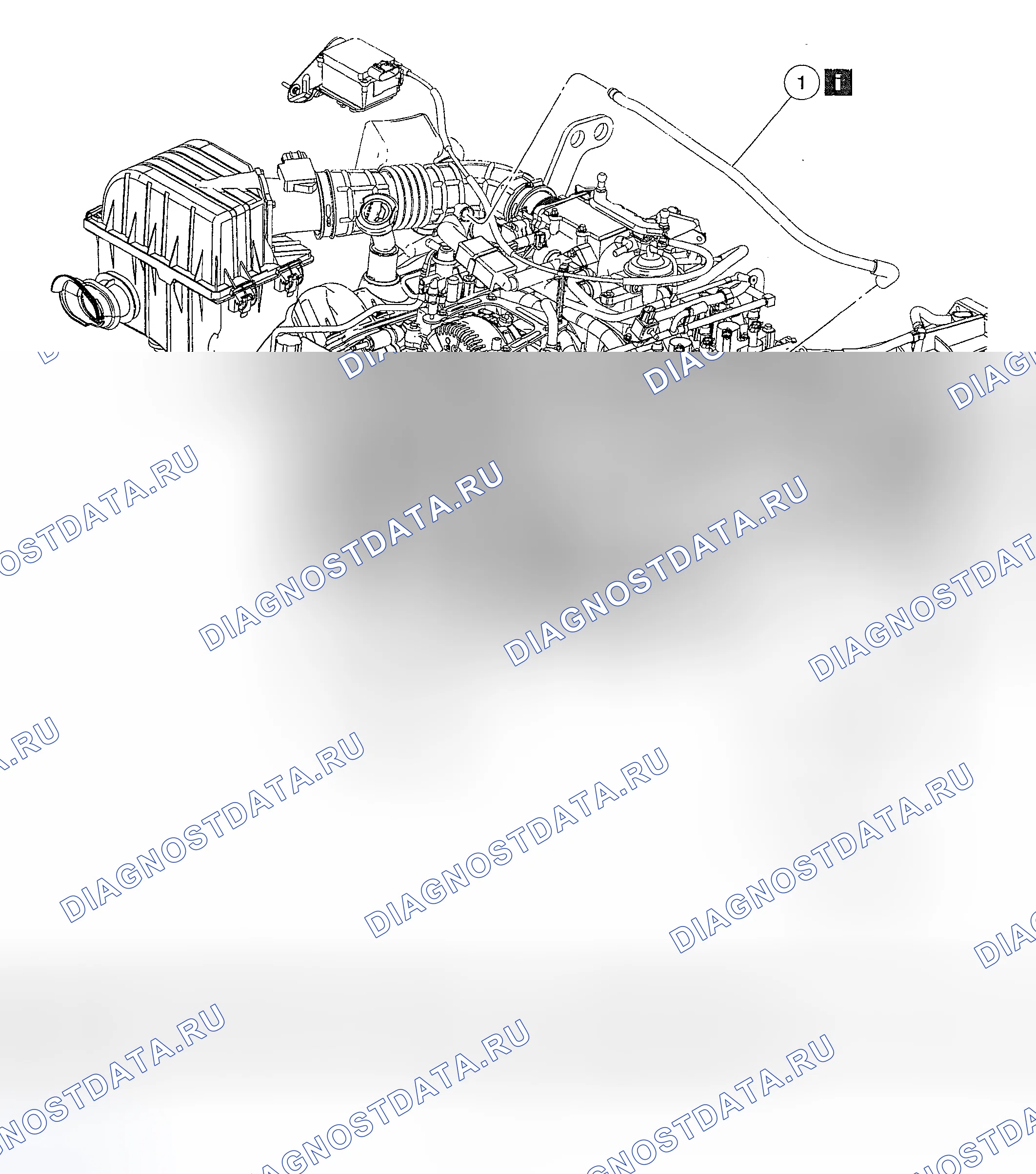 Рис. 469: Демонтаж и монтаж. Hyundai Nexo I