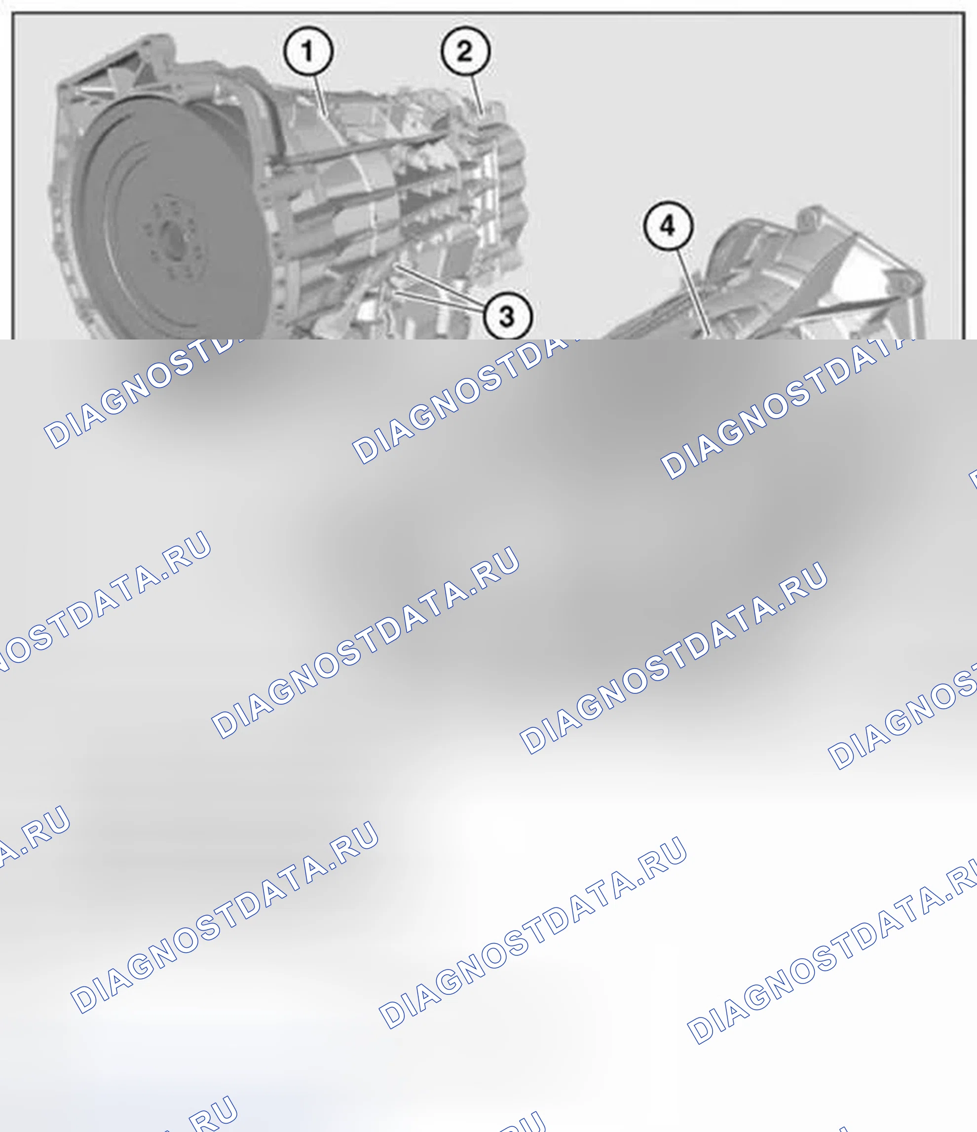 Рис. 326: 28 00. Обзор корпуса коробки передач (GS7D36SG). BMW M3 E90