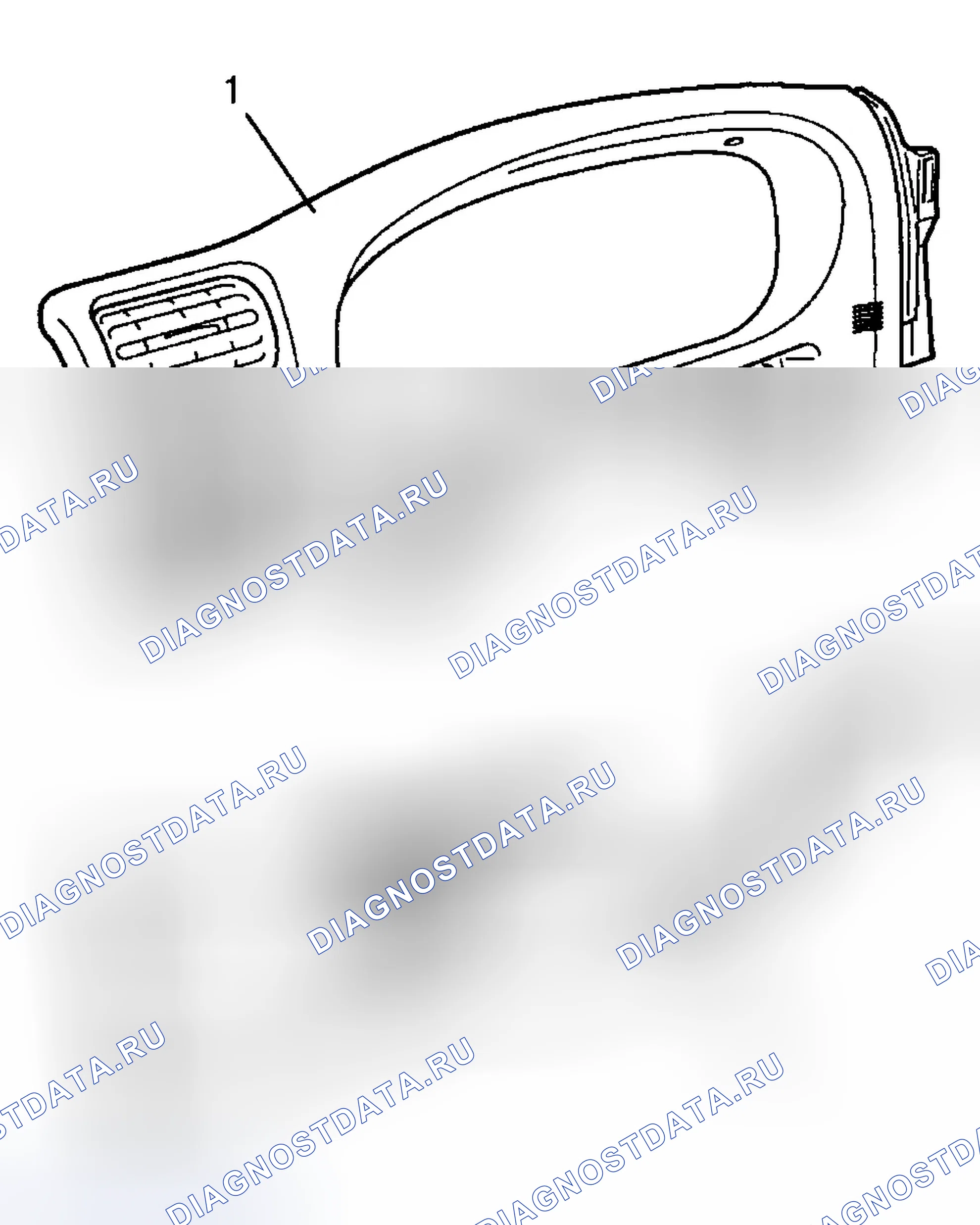 Рис. 4: Демонтаж. Isuzu Axiom I