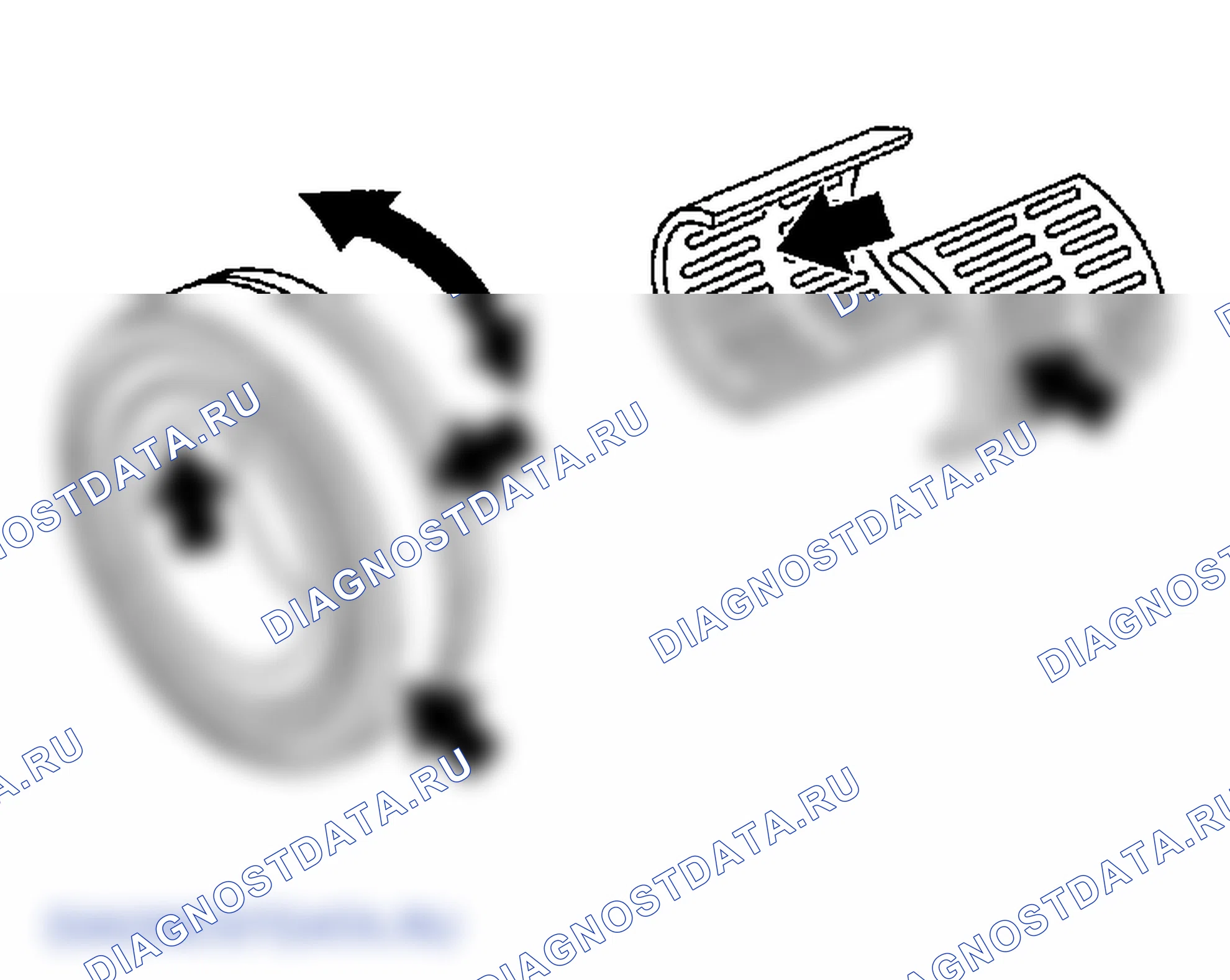 Рис. 103: Подшипник. Infiniti FX45 I