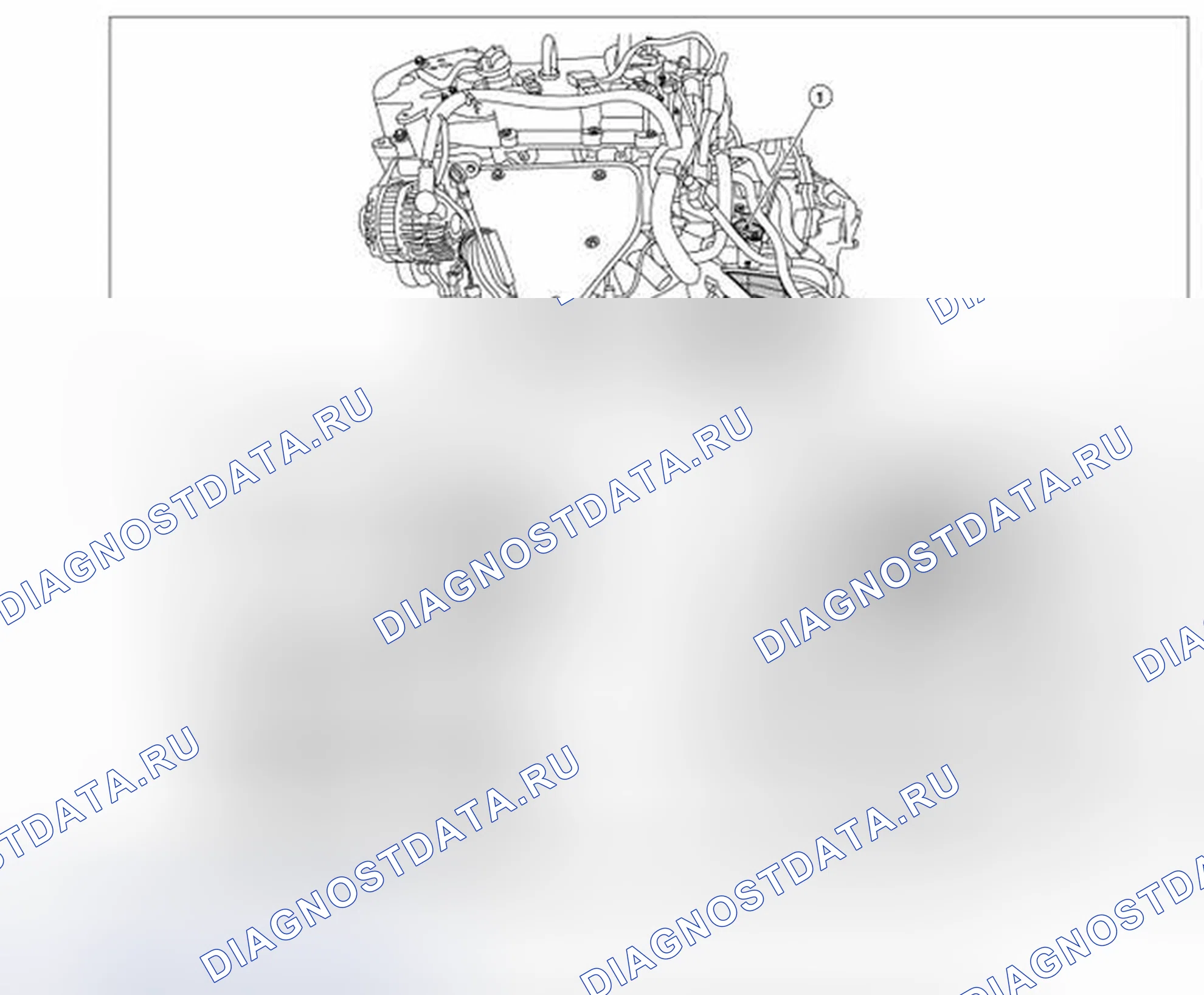 Рис. 13: QR25DE: расположение компонентов. Nissan Altima L33